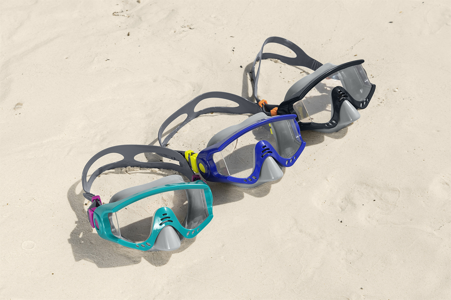 Spark Wave™ Tauchmaske ab 14 Jahren, sortiert