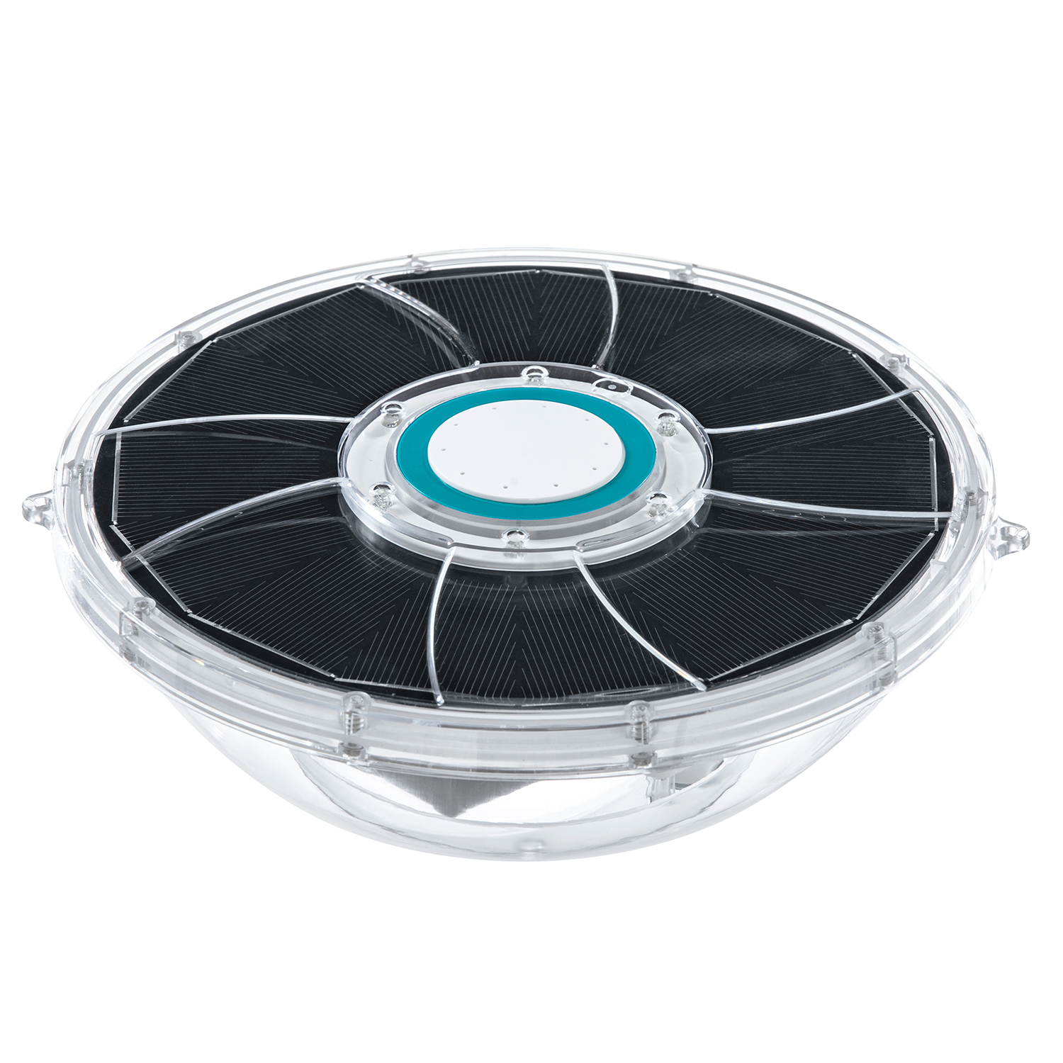 Poolfontäne FloatBright™ mit solarbetriebenen LED-Licht 19,5 x 18,2 x 6,8 cm