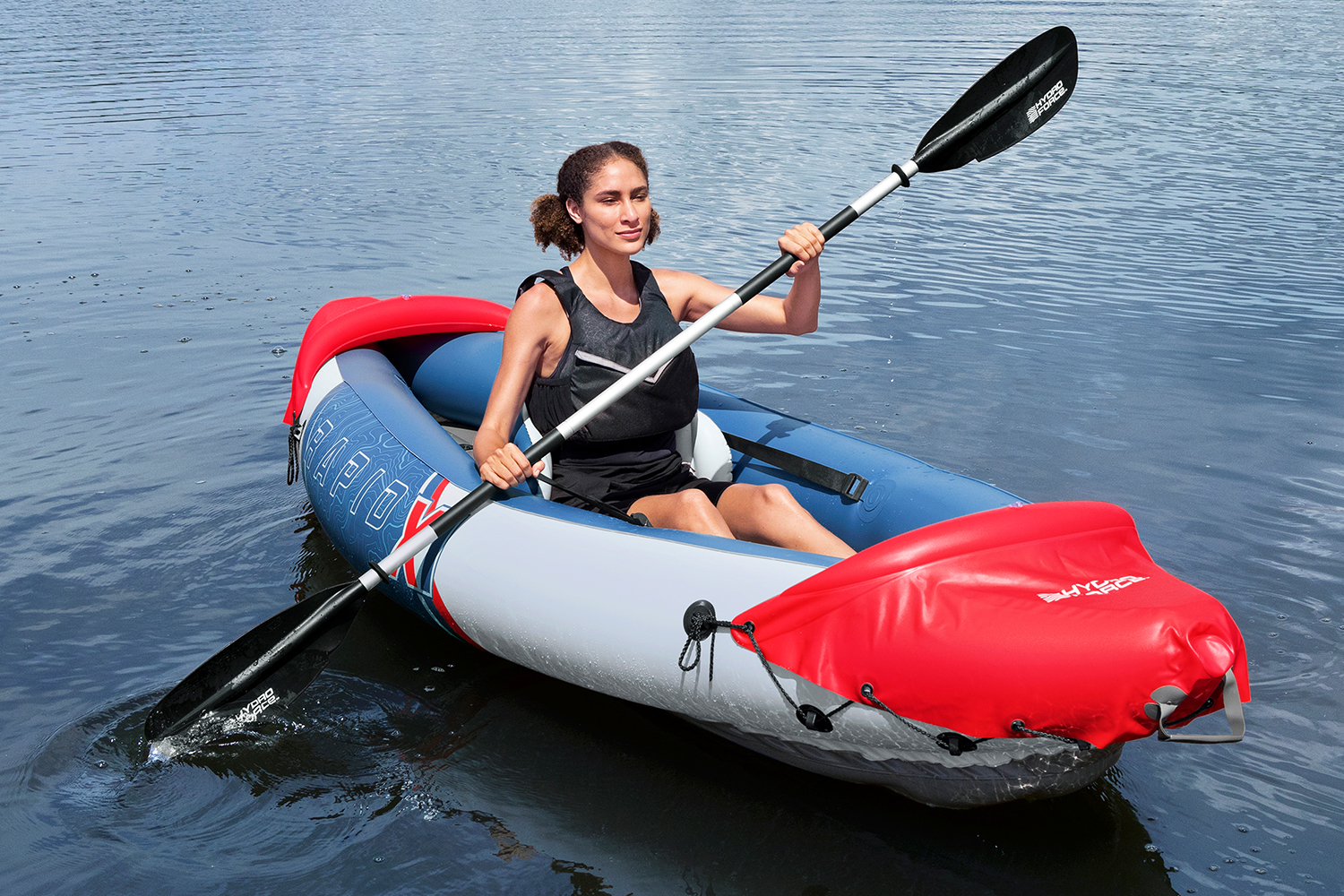 Hydro Force® Kajak-Set Rapid X1 290 x 91 x 42 cm Hydro Force® Kajak-Set Rapid X1 290 x 91 x 42 cm