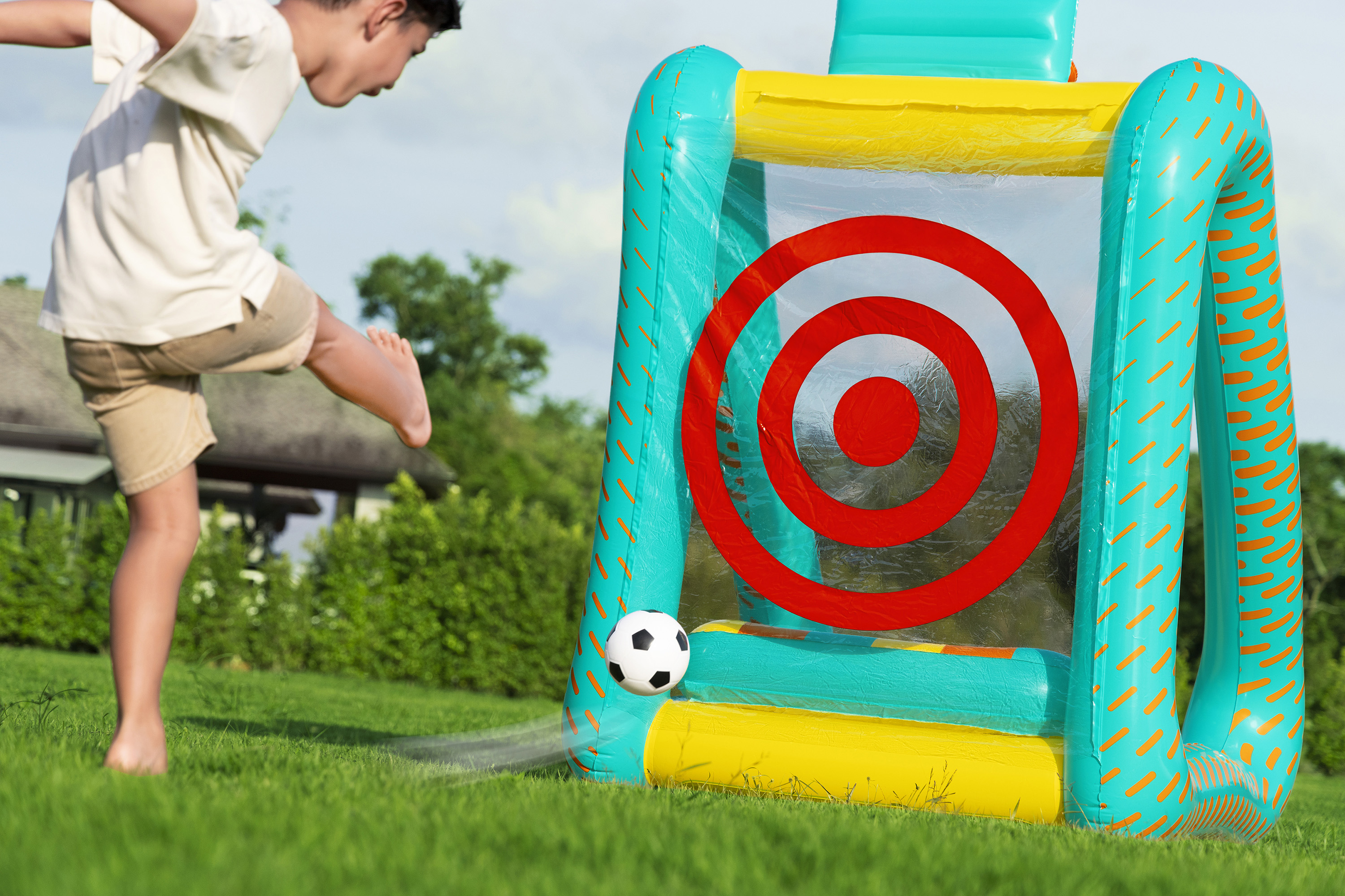 3 in 1 Wurfspiel Volltreffer 127 x 109 x 178 cm