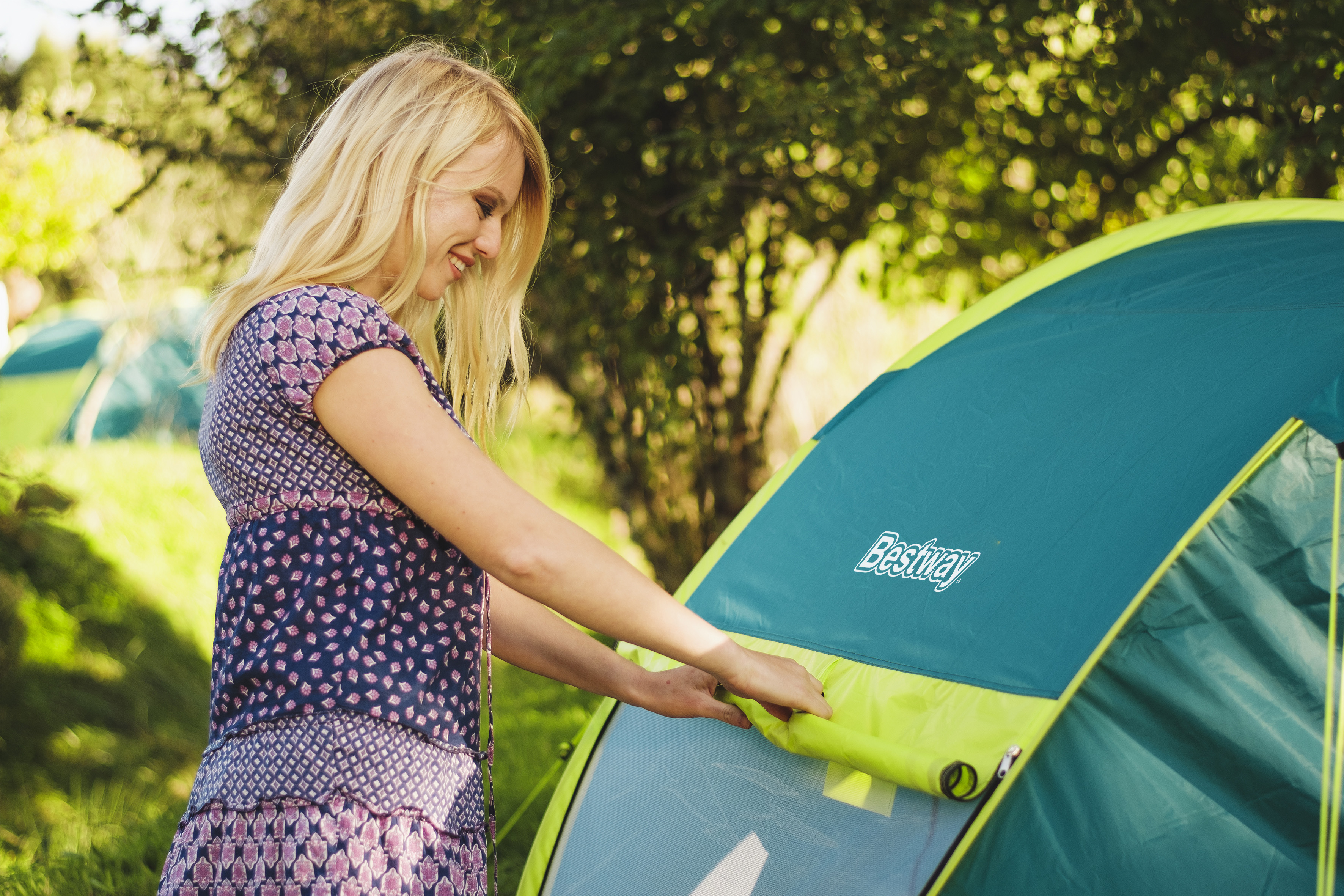 4 Personen Wurfzelt Cool Mount 4 240 x 210 x 100 cm