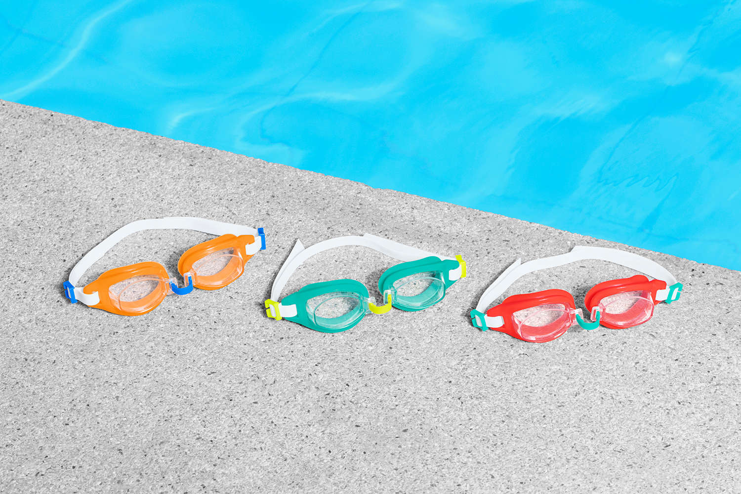 Aqua Burst Essential™ Schwimmbrille ab 7 Jahren, sortiert