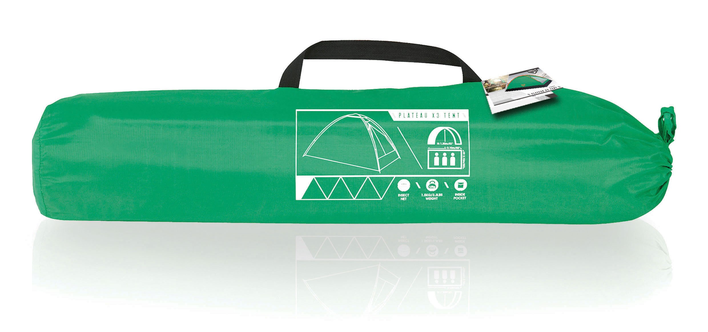 Pavillo™ Plateau X3 Tent 210x210x130 cm, Zelt