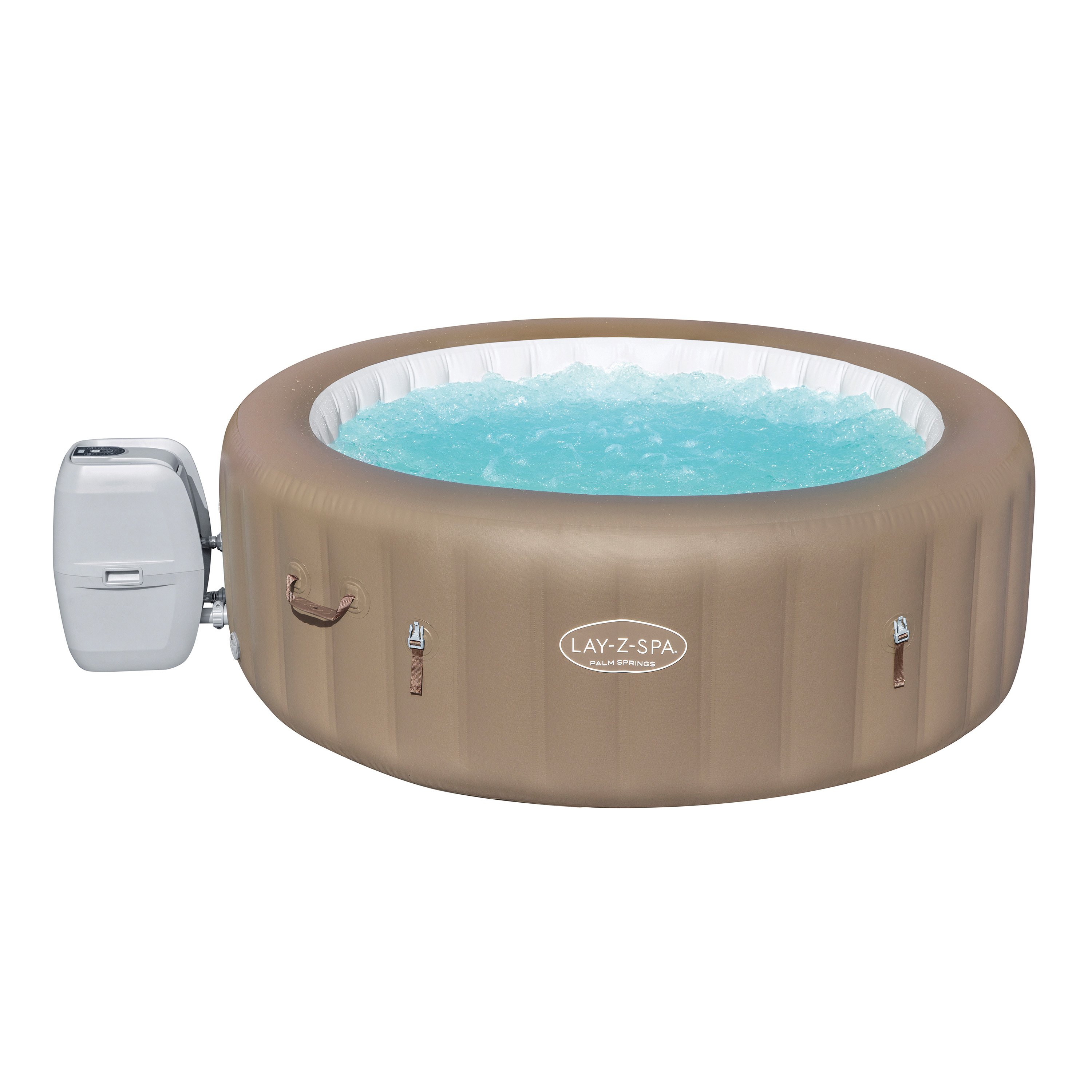LAY-Z-SPA® Whirlpool Palm Springs AirJet™ Ø 196 x 71 cm, rund