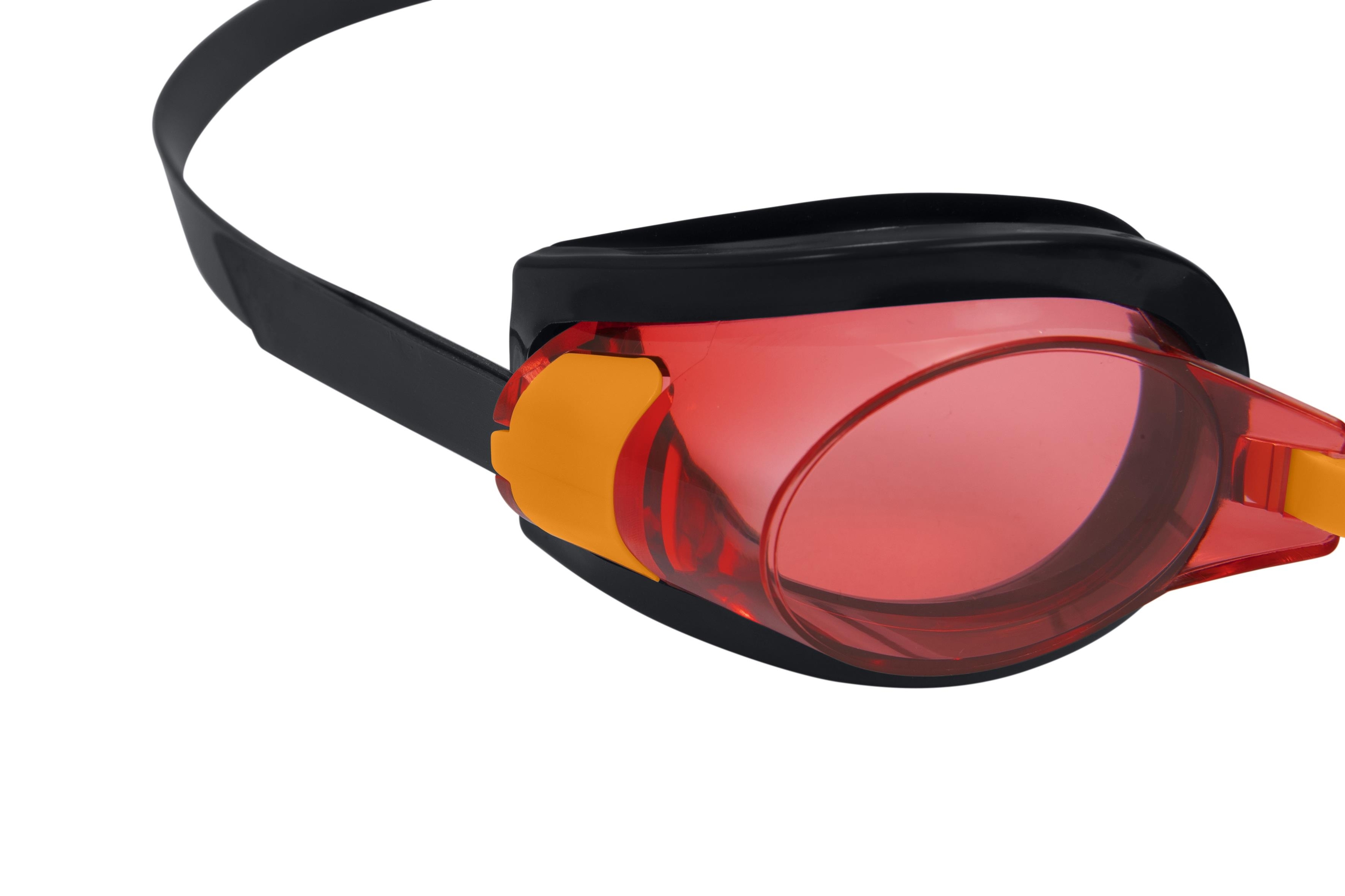 Aqua Burst Essential™ II Schwimmbrille ab 7 Jahren, sortiert Rot