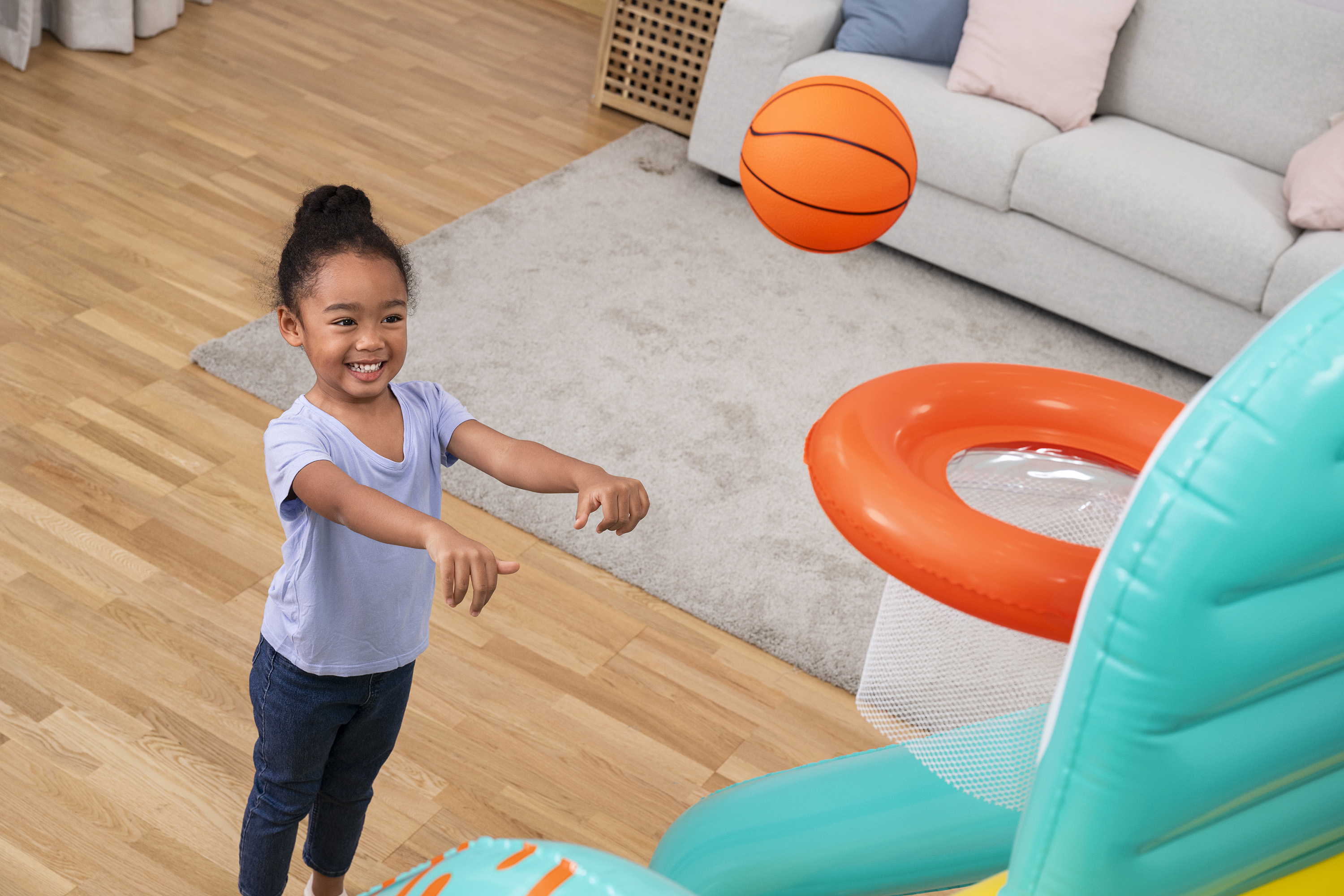 3 in 1 Wurfspiel Volltreffer 127 x 109 x 178 cm