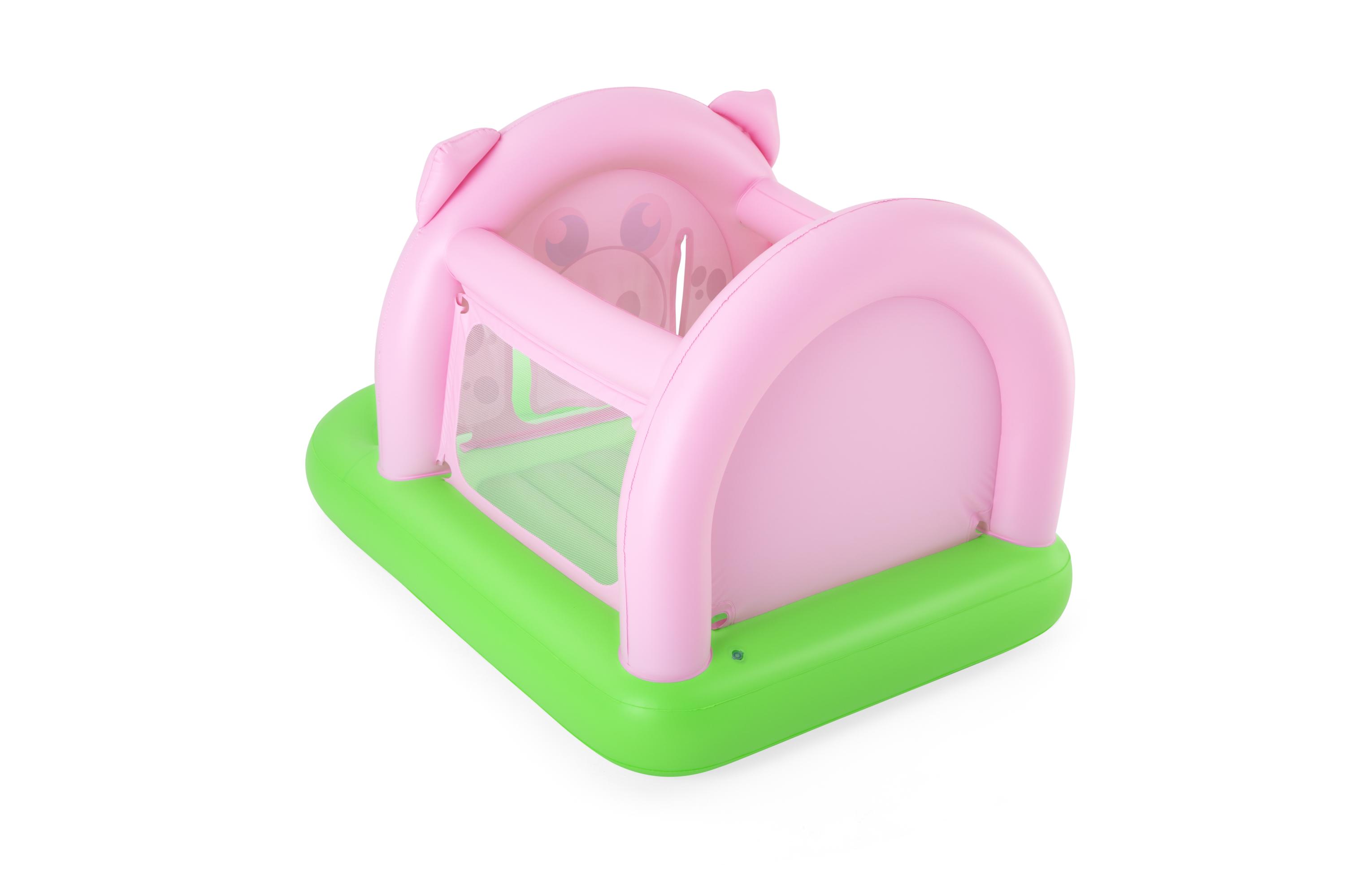 Up, In & Over™ 7'10" x 64" x 54"/2.39m x 1.62m x 1.37m Oinkster Pig Bouncer and Ball Pit