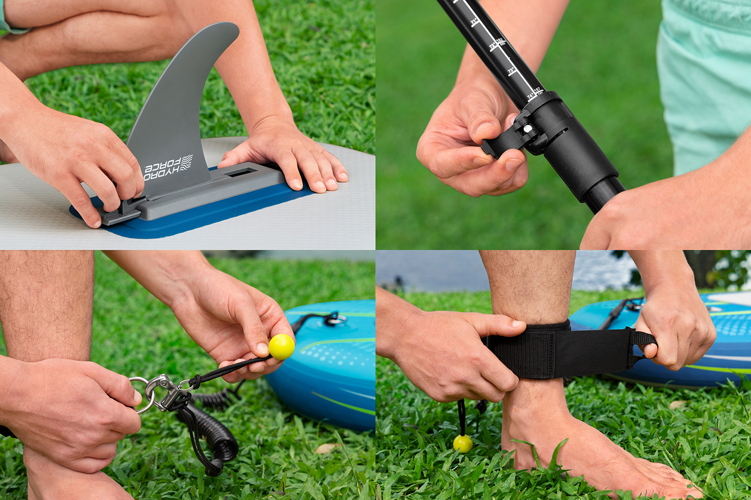 Hydro Force® SUP Allround Board-Set Aqua Journey™ 274 x 76 x 12 cm Hydro Force® SUP Allround Board-Set Aqua Journey™ 274 x 76 x 12 cm