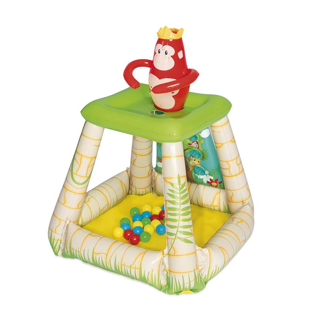 Up, In & Over™ 35" x 34" x 42"/89cm x 86cm x 1.07m Jungletime Ball Pit Up, In & Over™ 35" x 34" x 42"/89cm x 86cm x 1.07m Jungletime Ball Pit