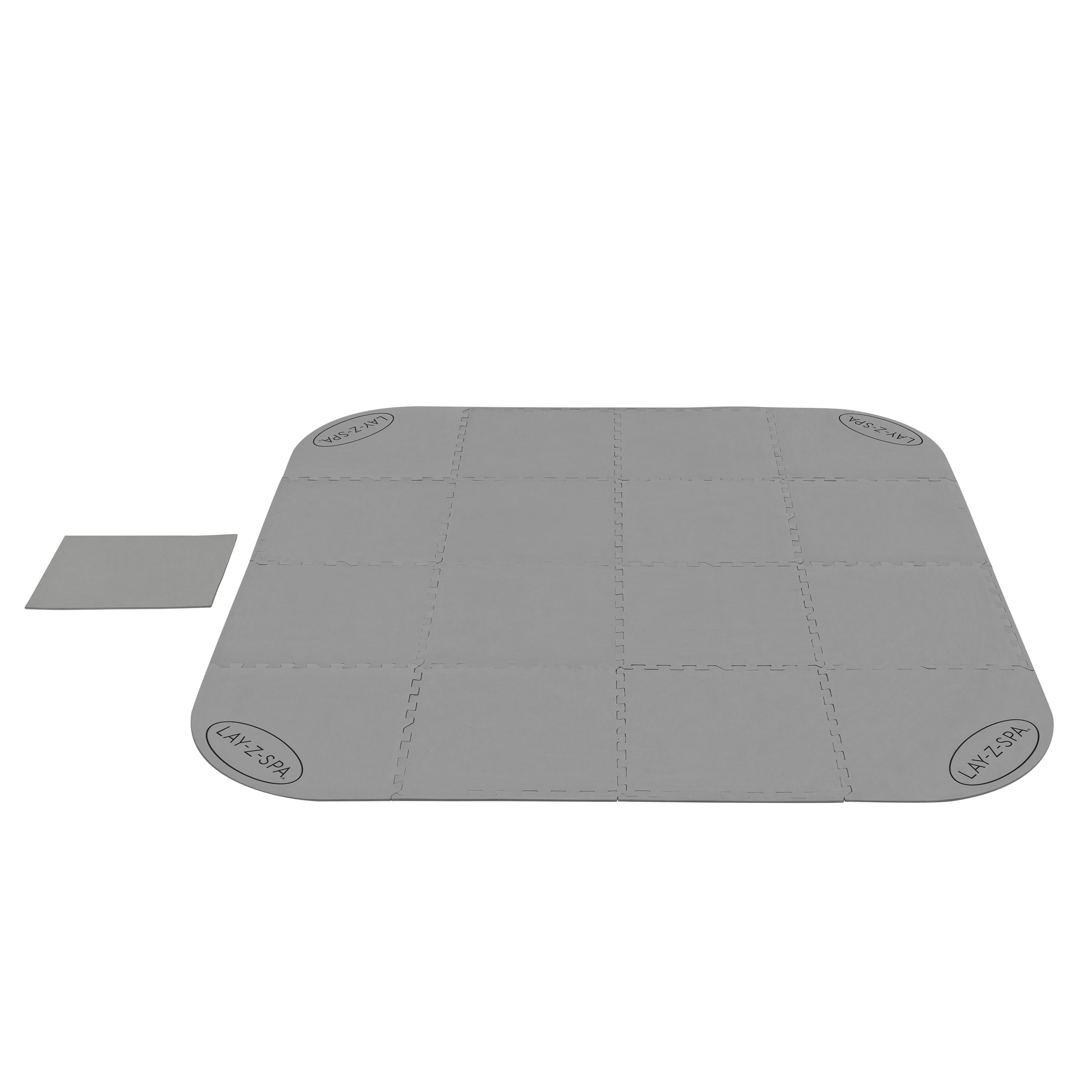 LAY-Z-SPA® Xtras Bodenschutzmatten Set 196 x 196 cm