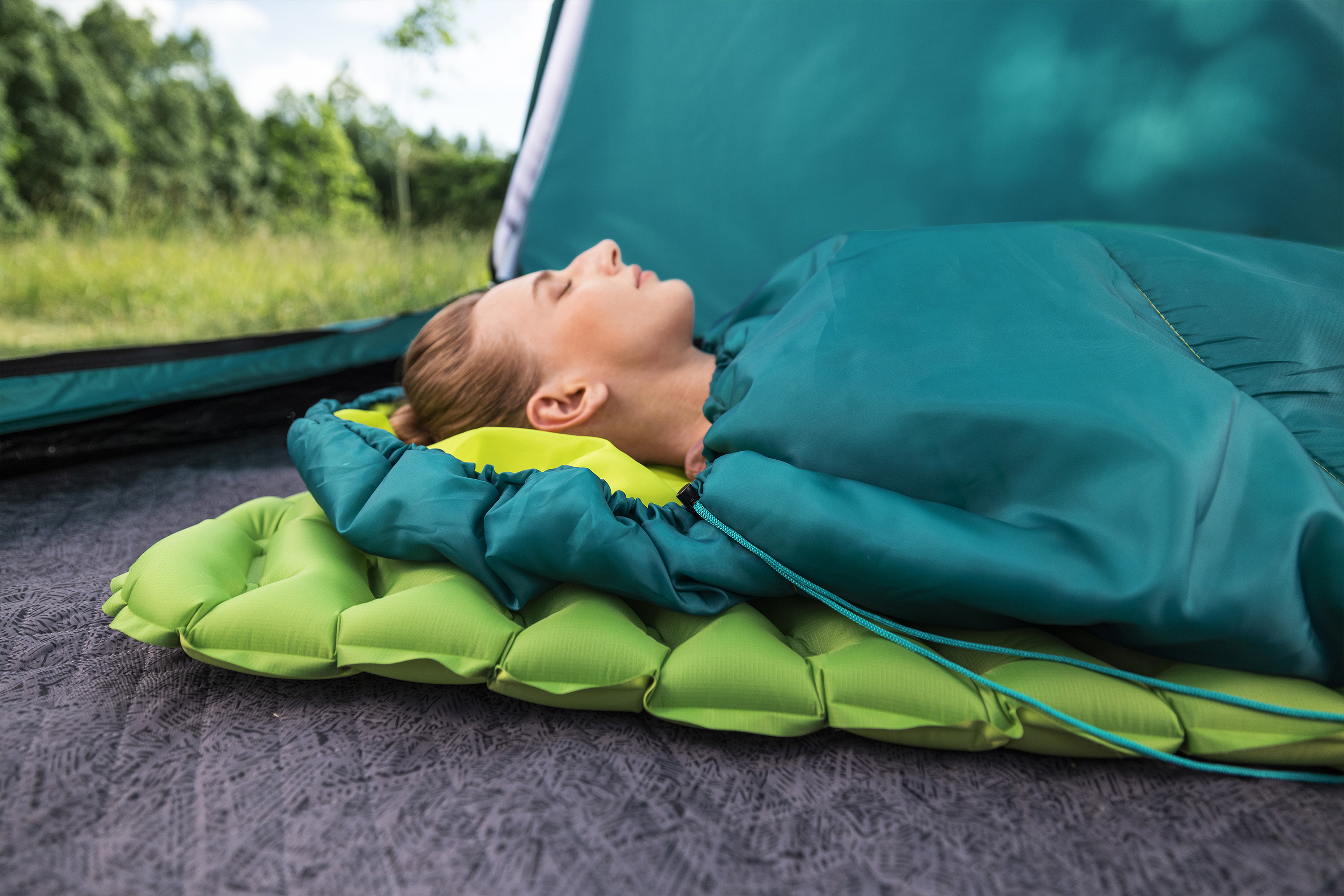 Mumienschlafsack Hiberhide 10 220 x 75 x 50 cm, sortiert