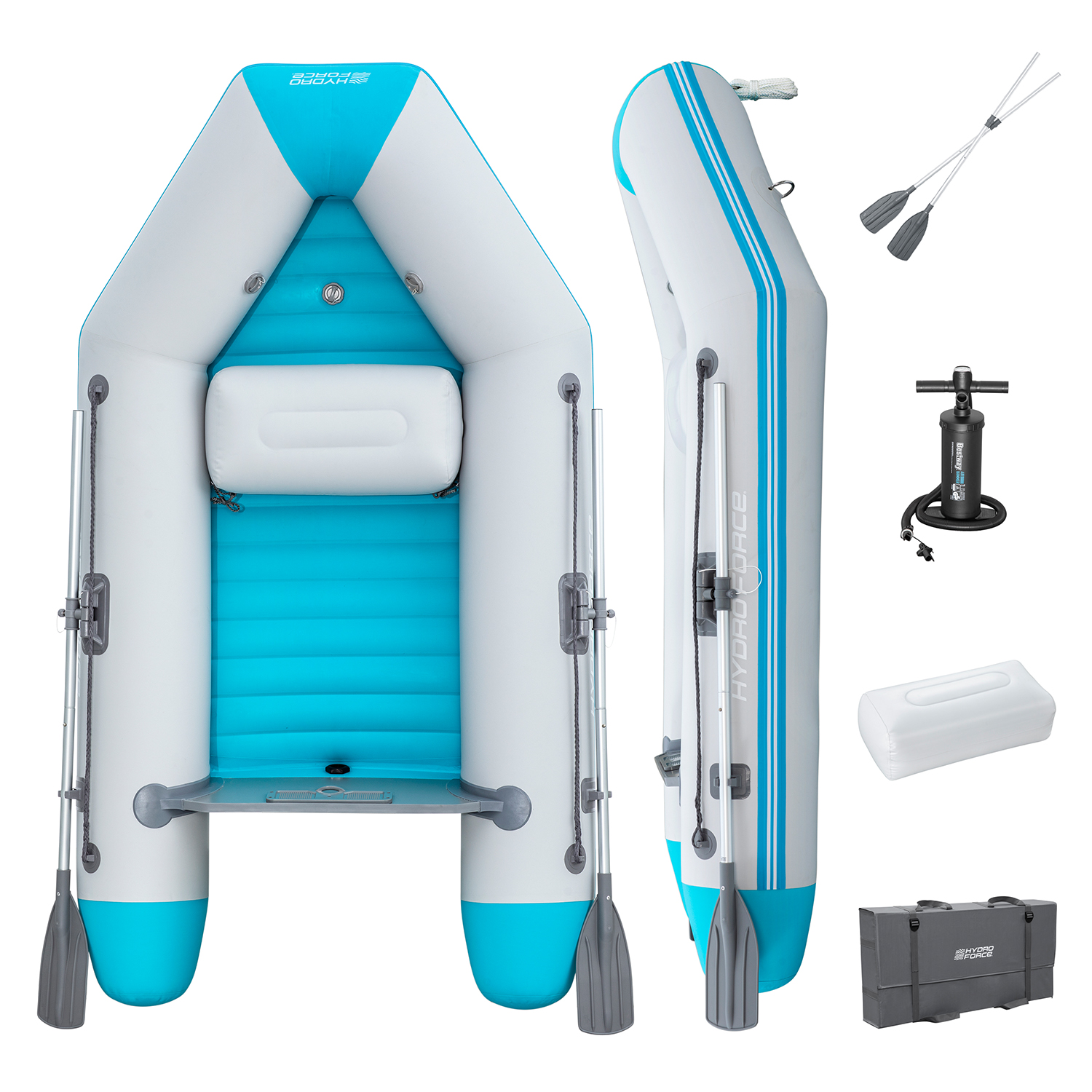 Hydro Force® Sportboot Komplett-Set Corinth Elite™ 230 x 130 x 33 cm