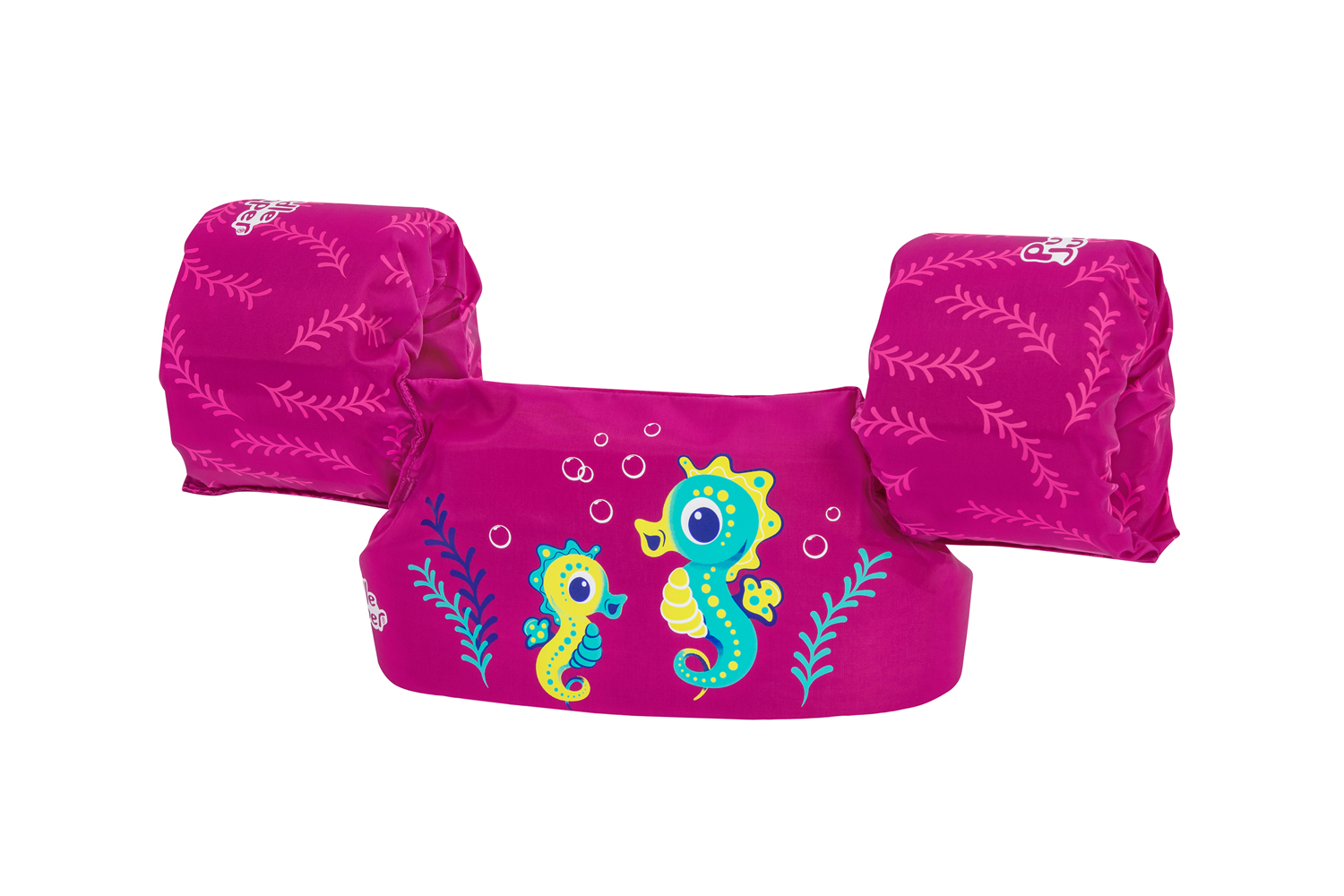 Puddle Jumper® Schwimmflügelweste Kleines Seepferdchen mit Textilbezug, 2-6 Jahre