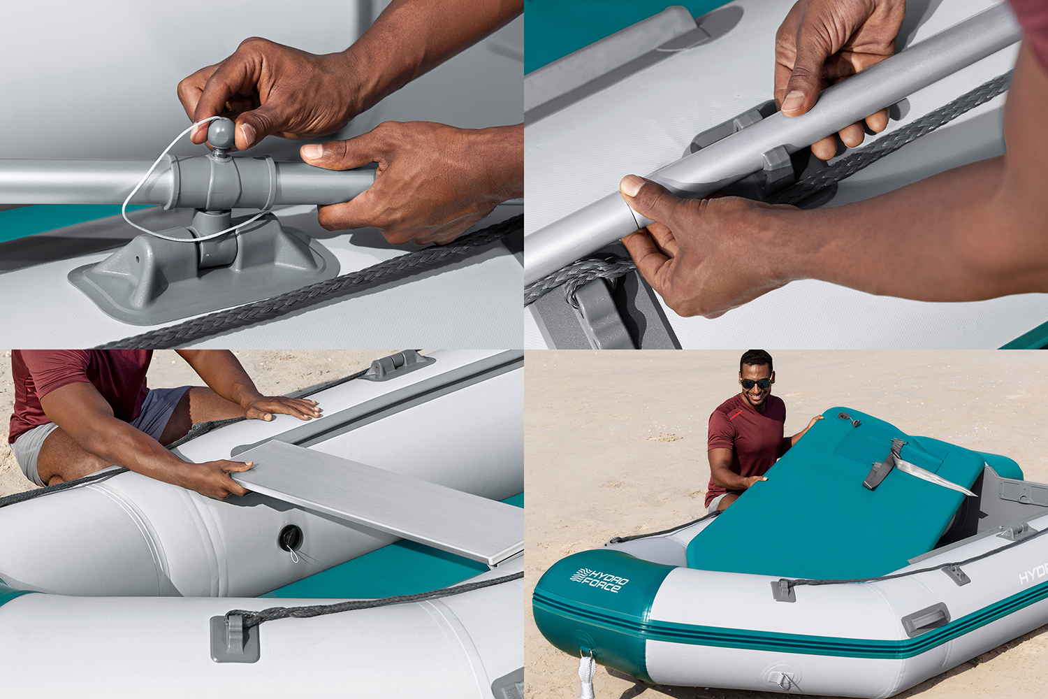 Hydro Force® Sportboot Komplett-Set Mirovia Pro™ 330 x 162 x 44 cm