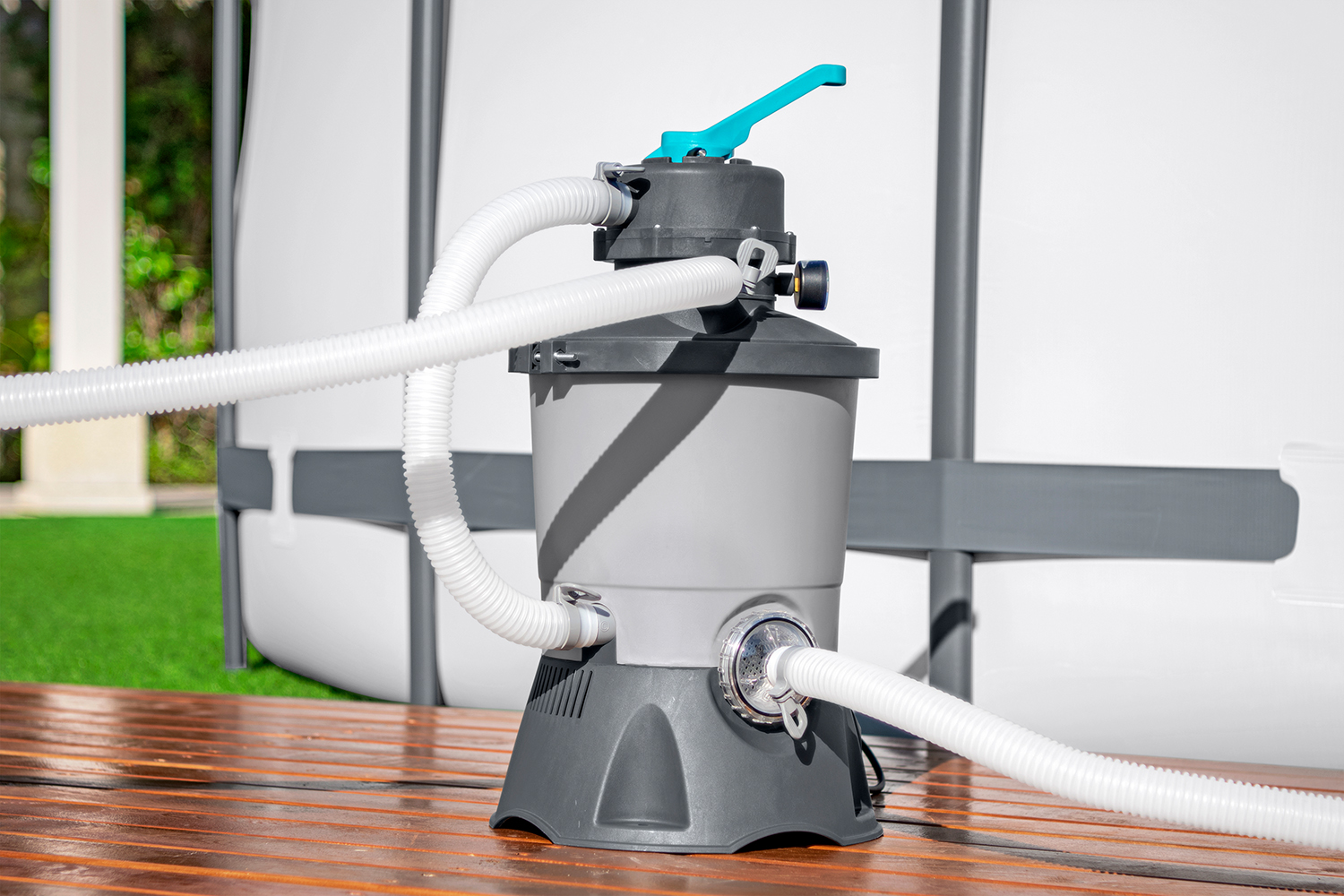 Sandfilteranlage 3.596 l/h, 85 W