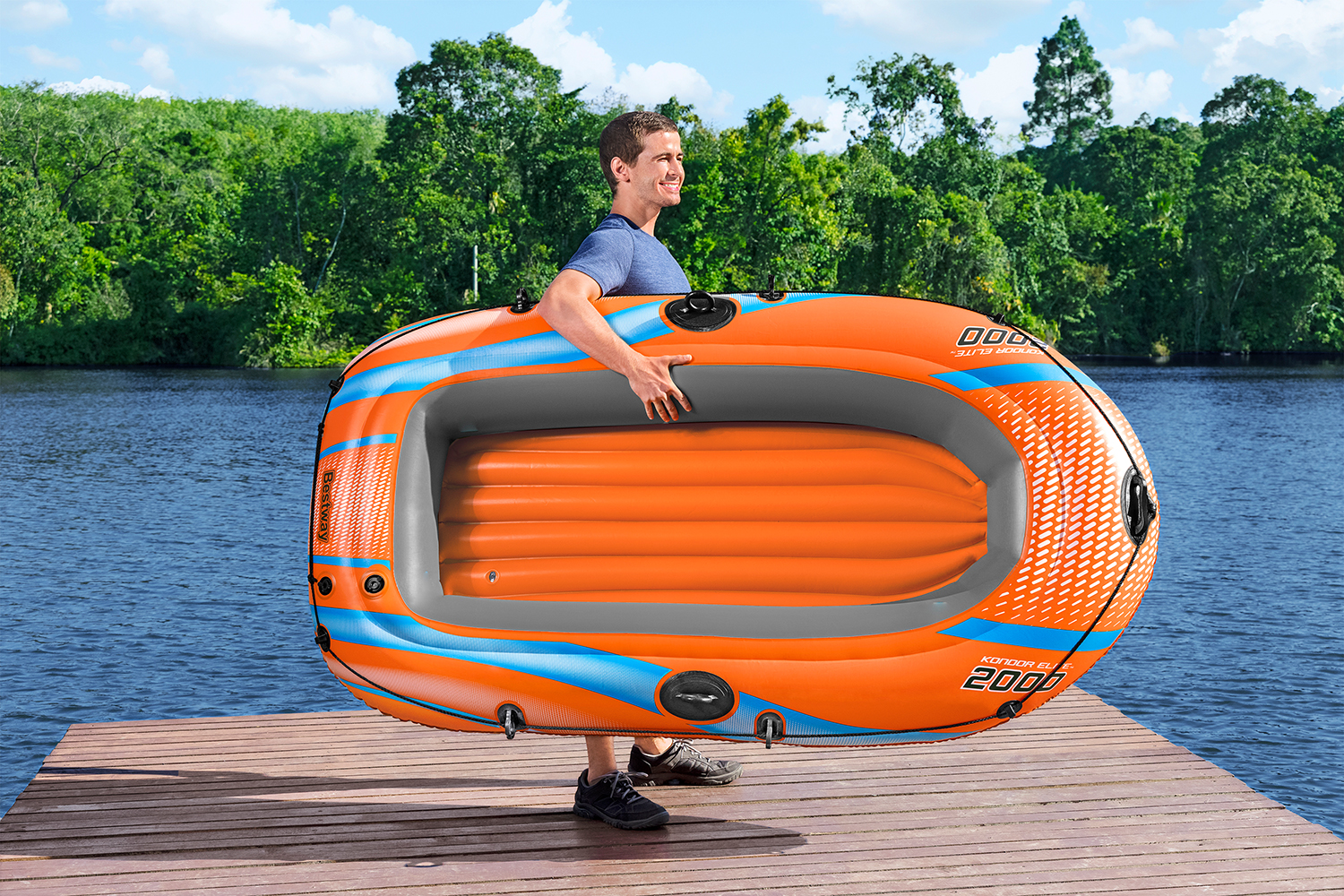Schlauchboot Kondor Elite™ 2000 196 x 106 x 31 cm