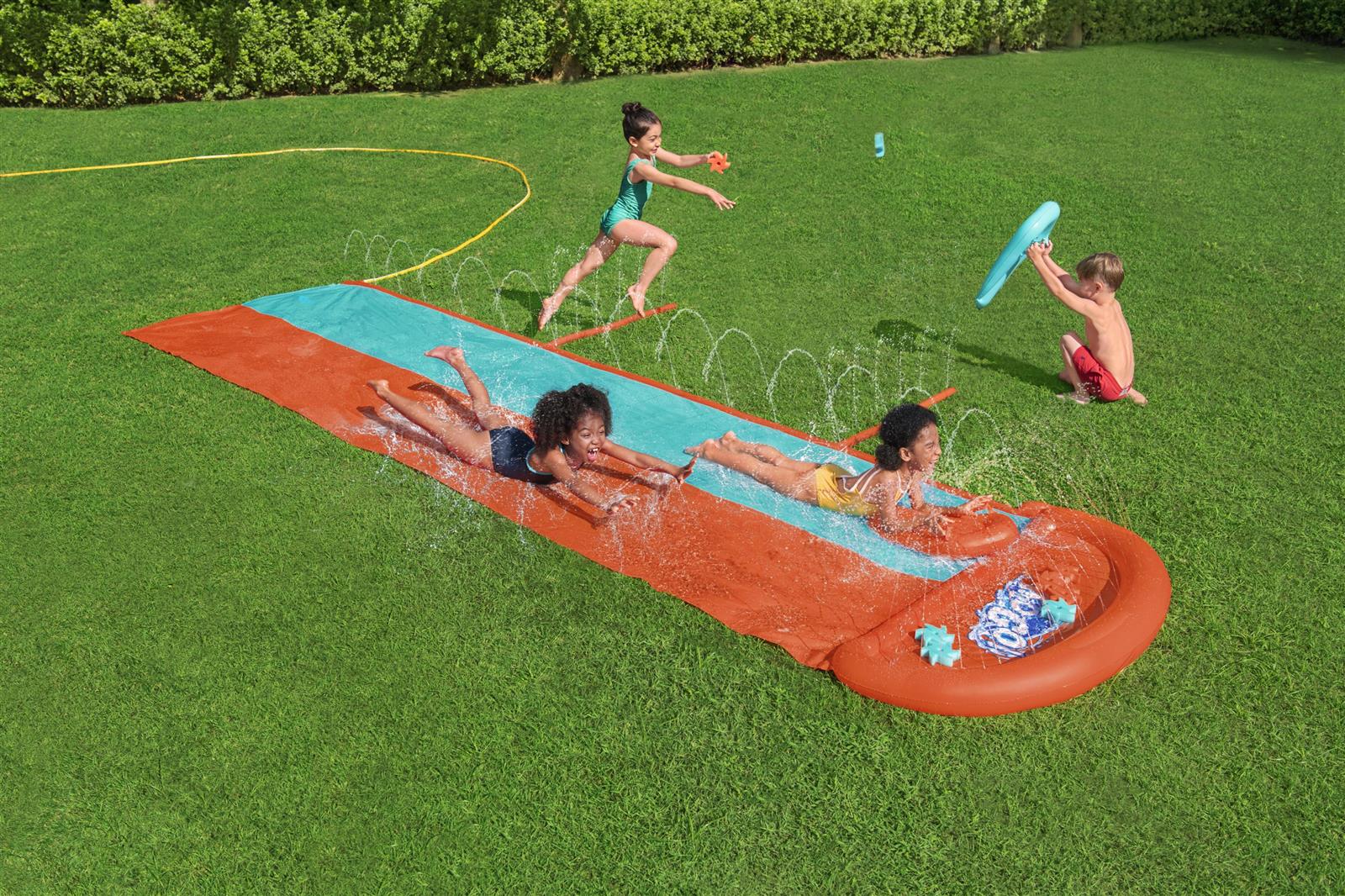 H2OGO!® 2-Personen-Wasserrutsche Sponge Soakers™ 488 x 225 cm