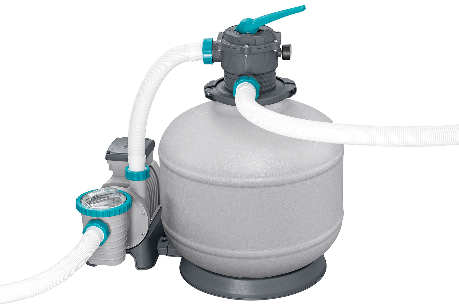 Sandfilteranlage mit Zeitschaltuhr 11.355 l/h, 500 W Sandfilteranlage mit Zeitschaltuhr 11.355 l/h, 500 W