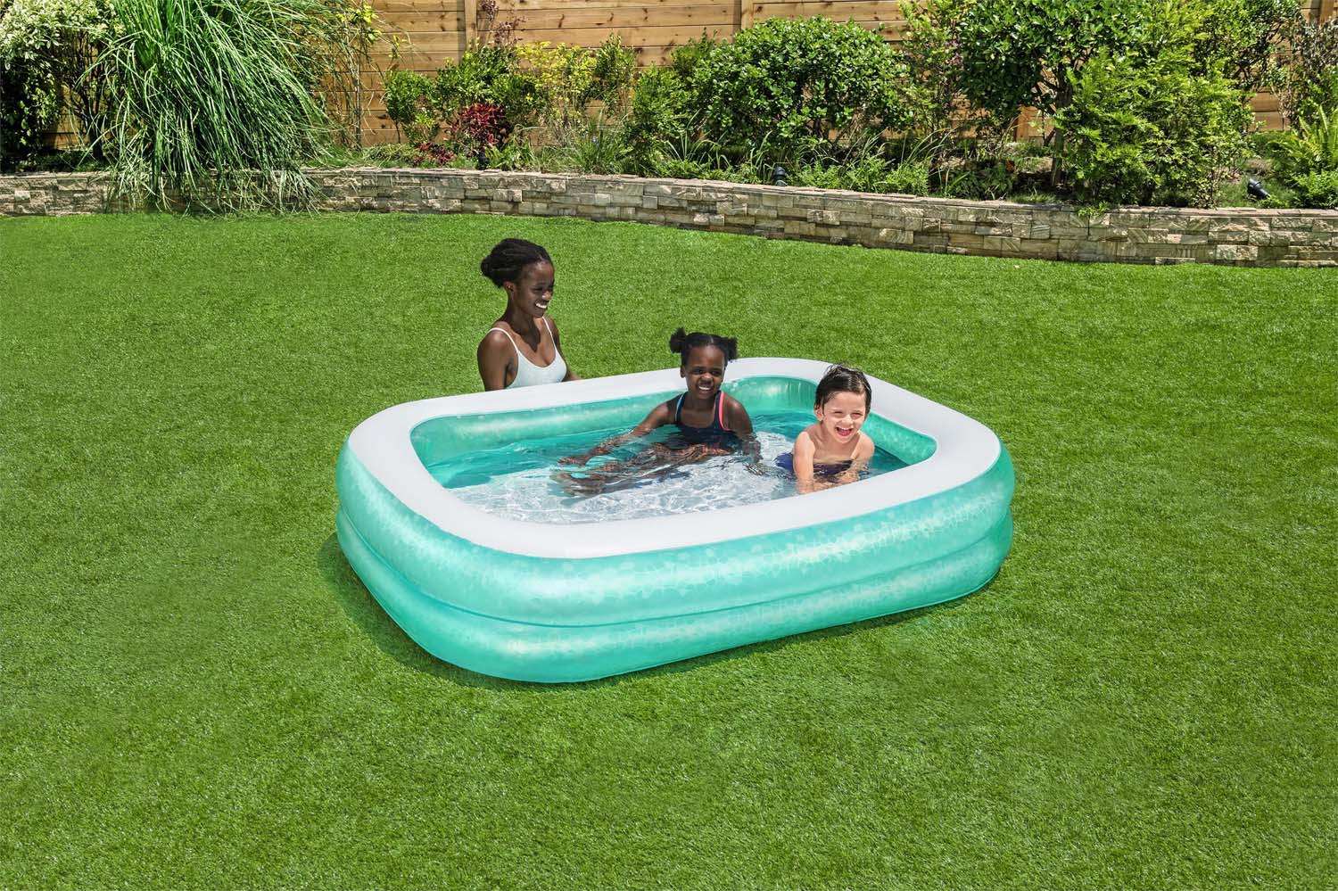 Family Pool 200 x 146 x 48 cm, eckig