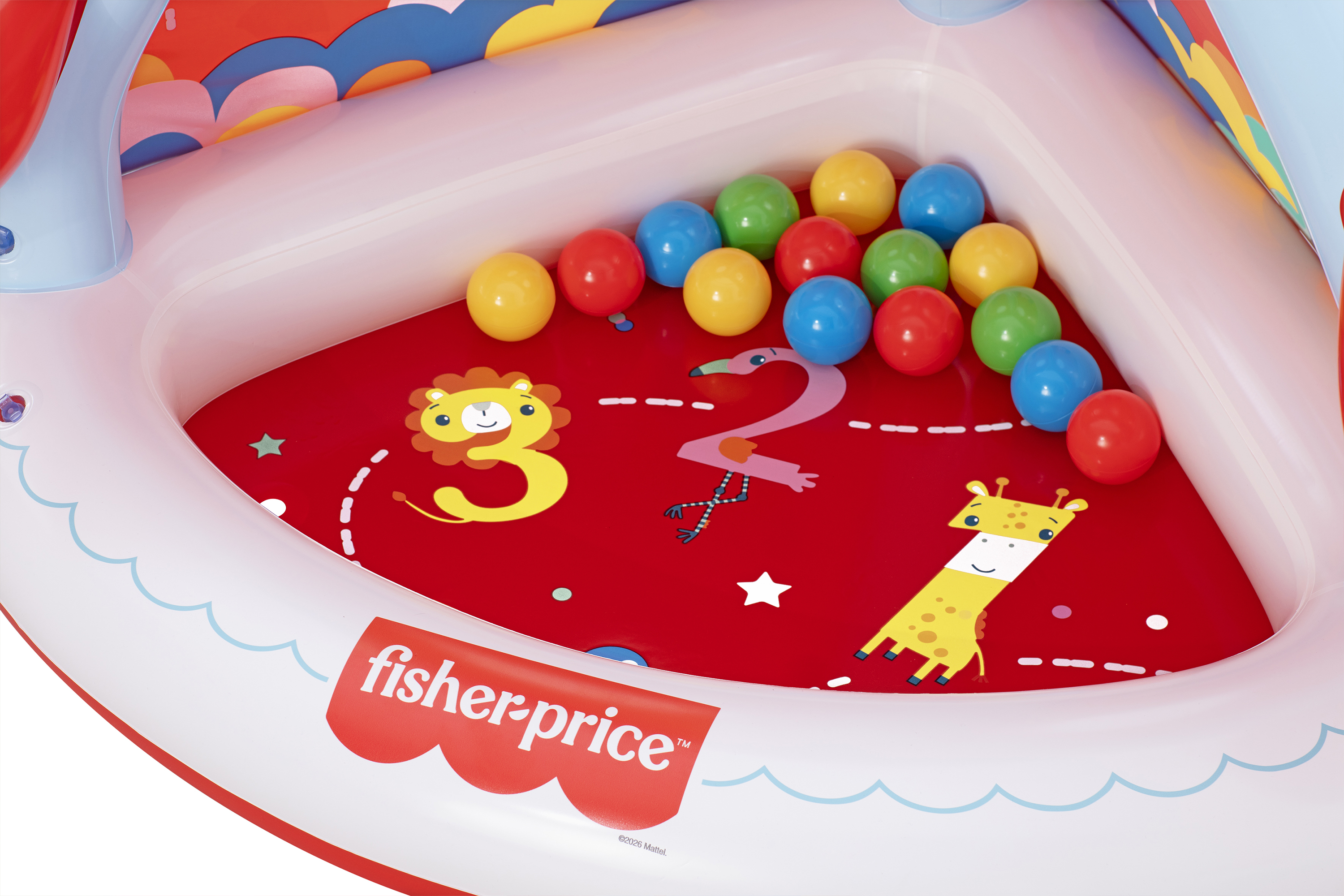 Bällebad Mondrakete 114 x 89 x 91 cm