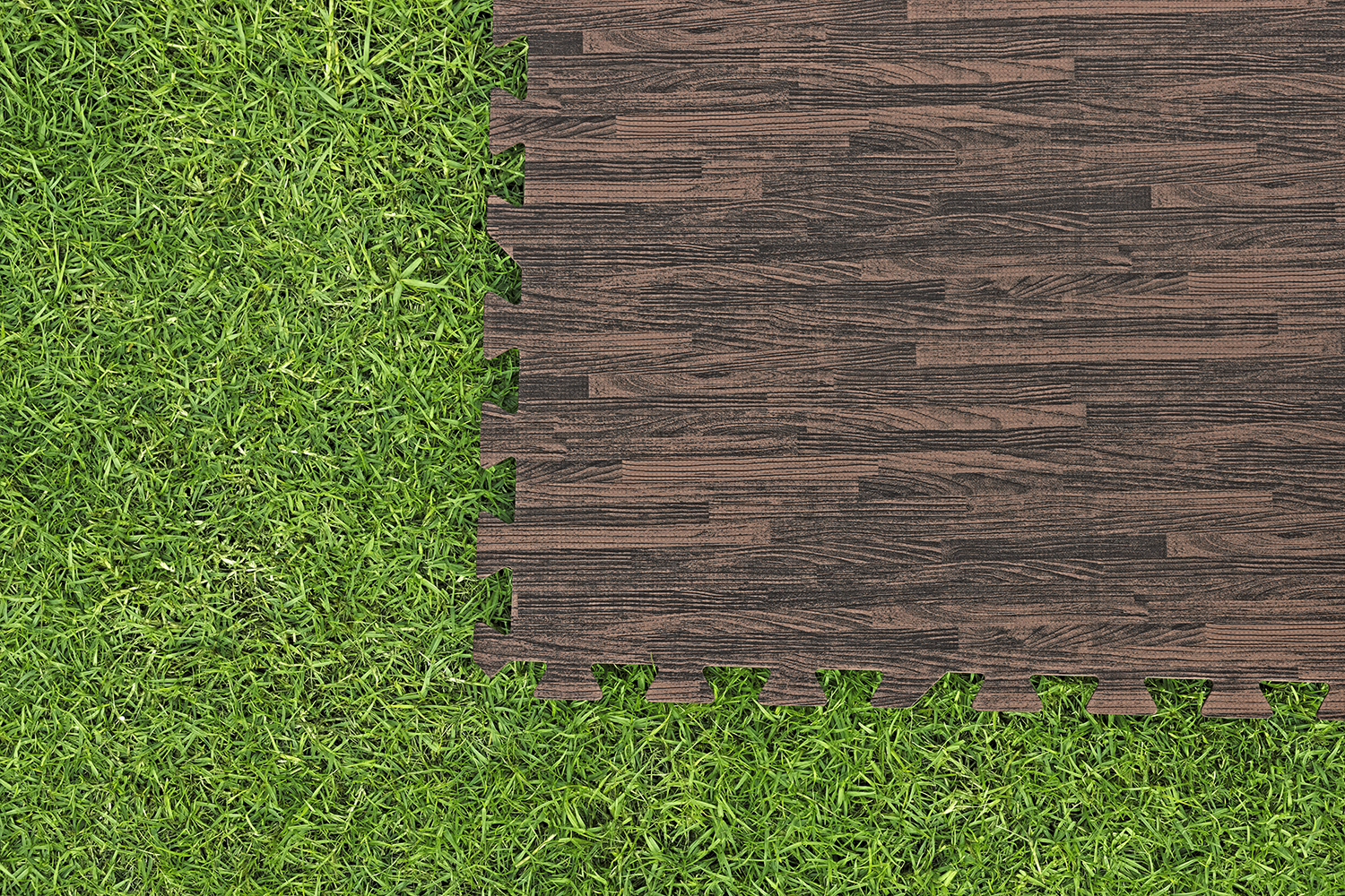 Pool Bodenschutzfliesen Set 12 Stück á 50 x 50 cm, Holz-Optik (Palisander) Pool Bodenschutzfliesen Set 12 Stück á 50 x 50 cm, Holz-Optik (Palisander)