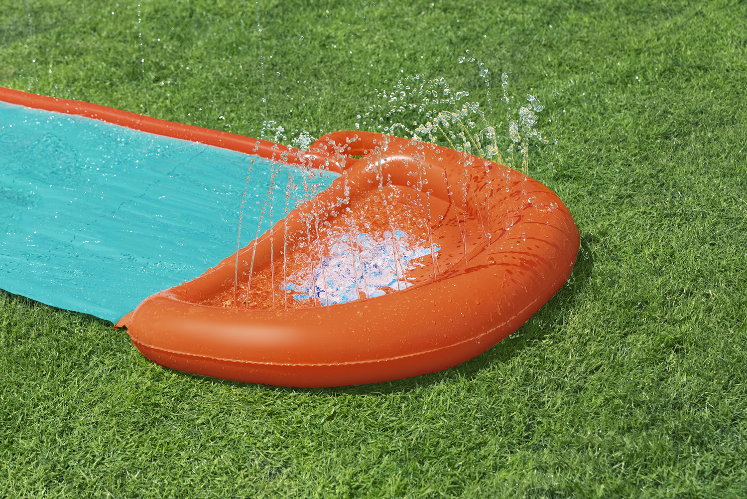 H2OGO!® Wasserrutsche Fontäne 488 x 129 cm