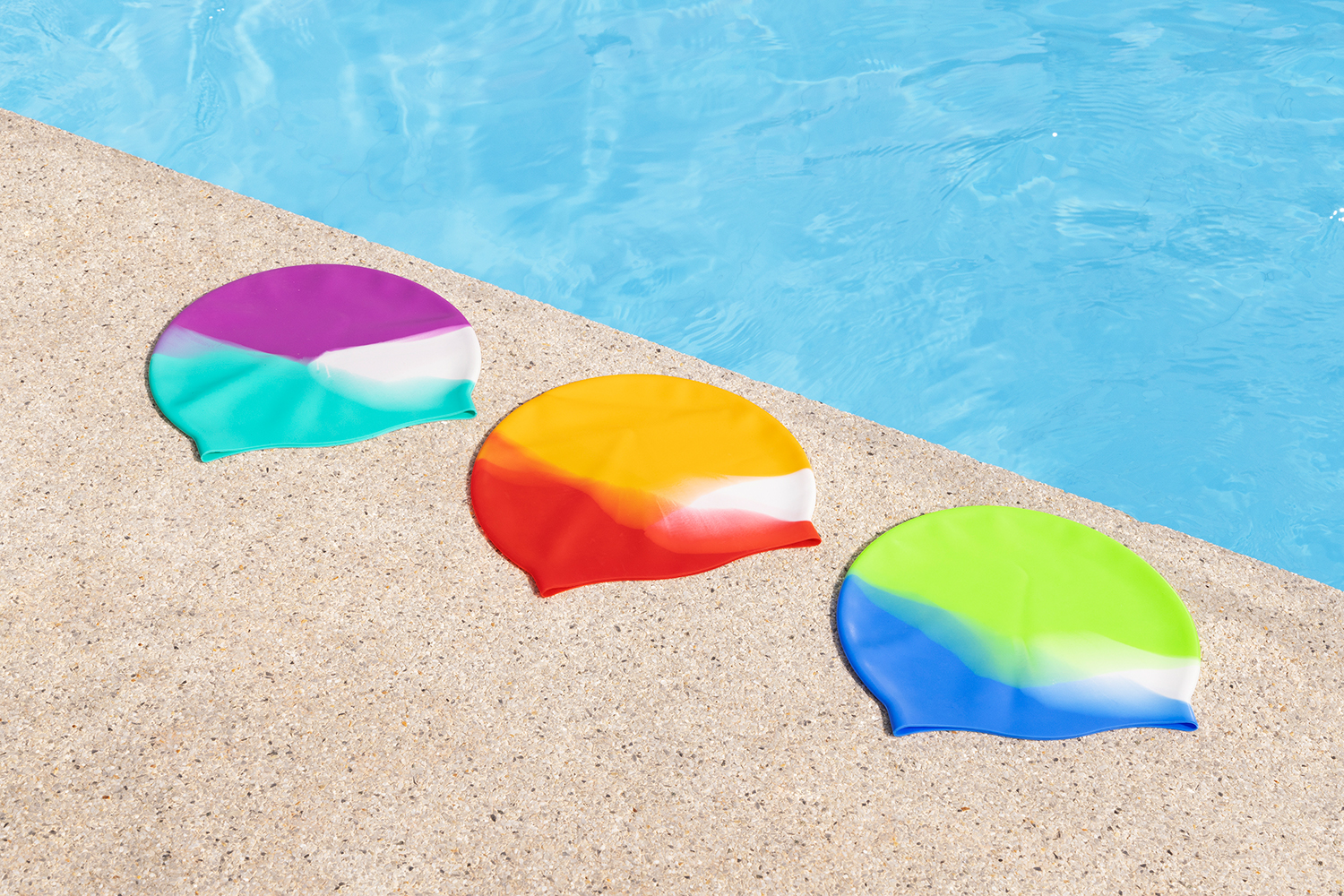 Badekappe Lil' Color Wave™ ab 3 Jahren, sortiert