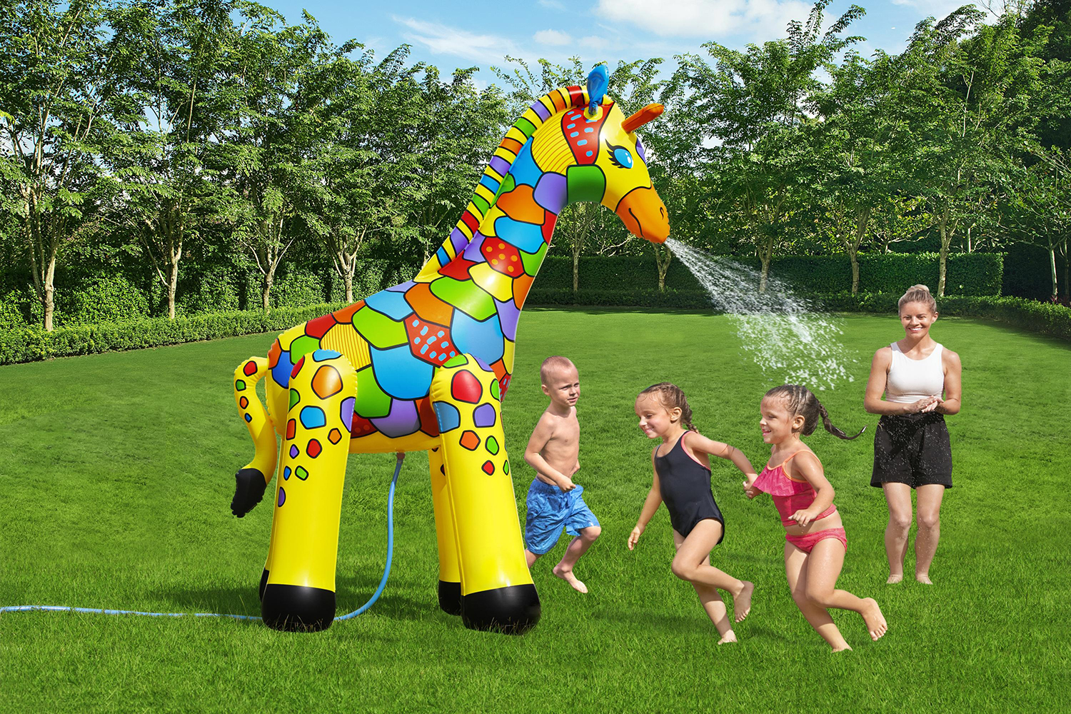 Jumbo Wassersprinkler Giraffe 142 x 104 x 198 cm Jumbo Wassersprinkler Giraffe 142 x 104 x 198 cm
