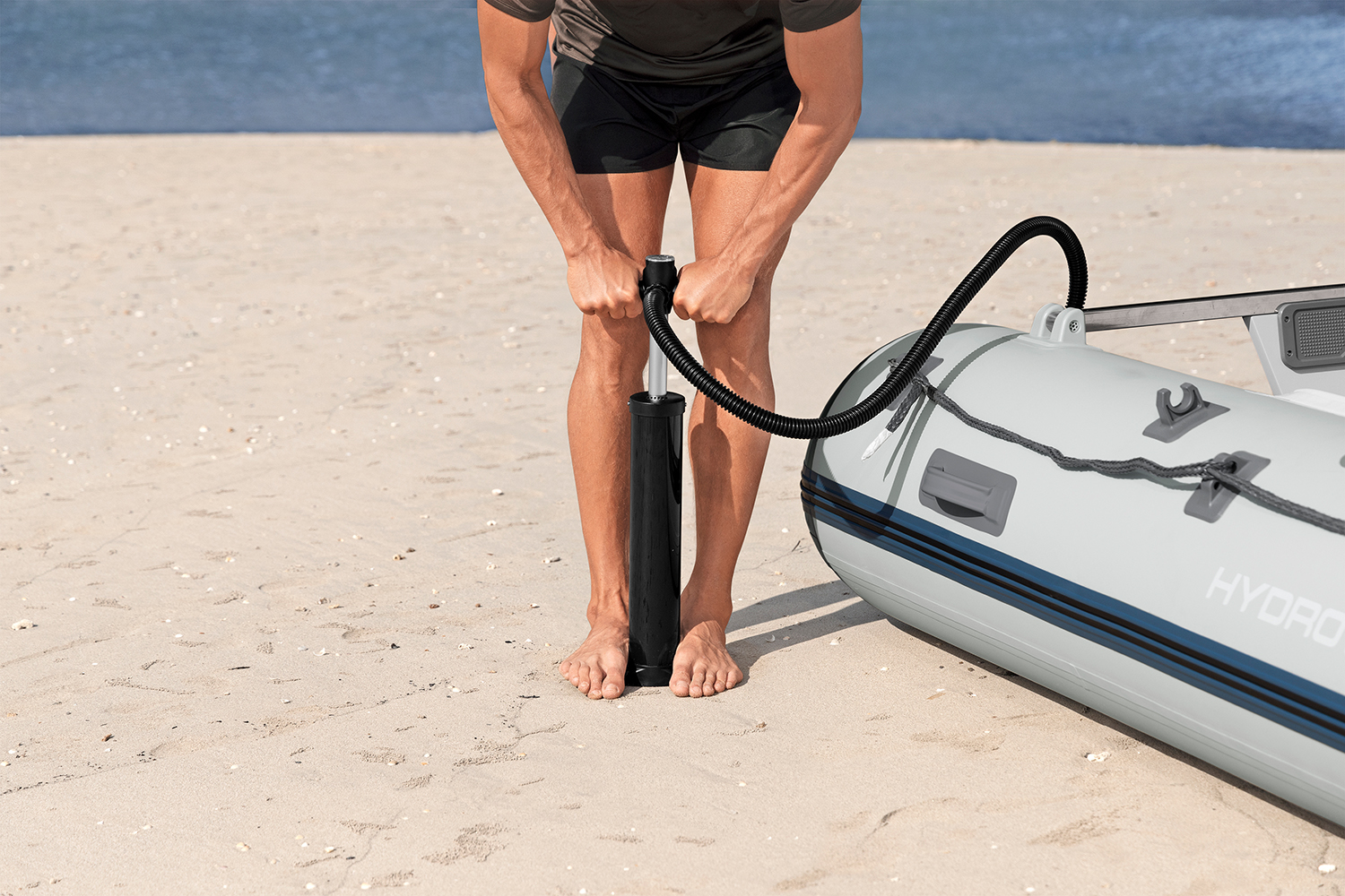 Hydro Force® Sportboot Komplett-Set Beacon Elite™ 335 x 160 x 47 cm Hydro Force® Sportboot Komplett-Set Beacon Elite™ 335 x 160 x 47 cm