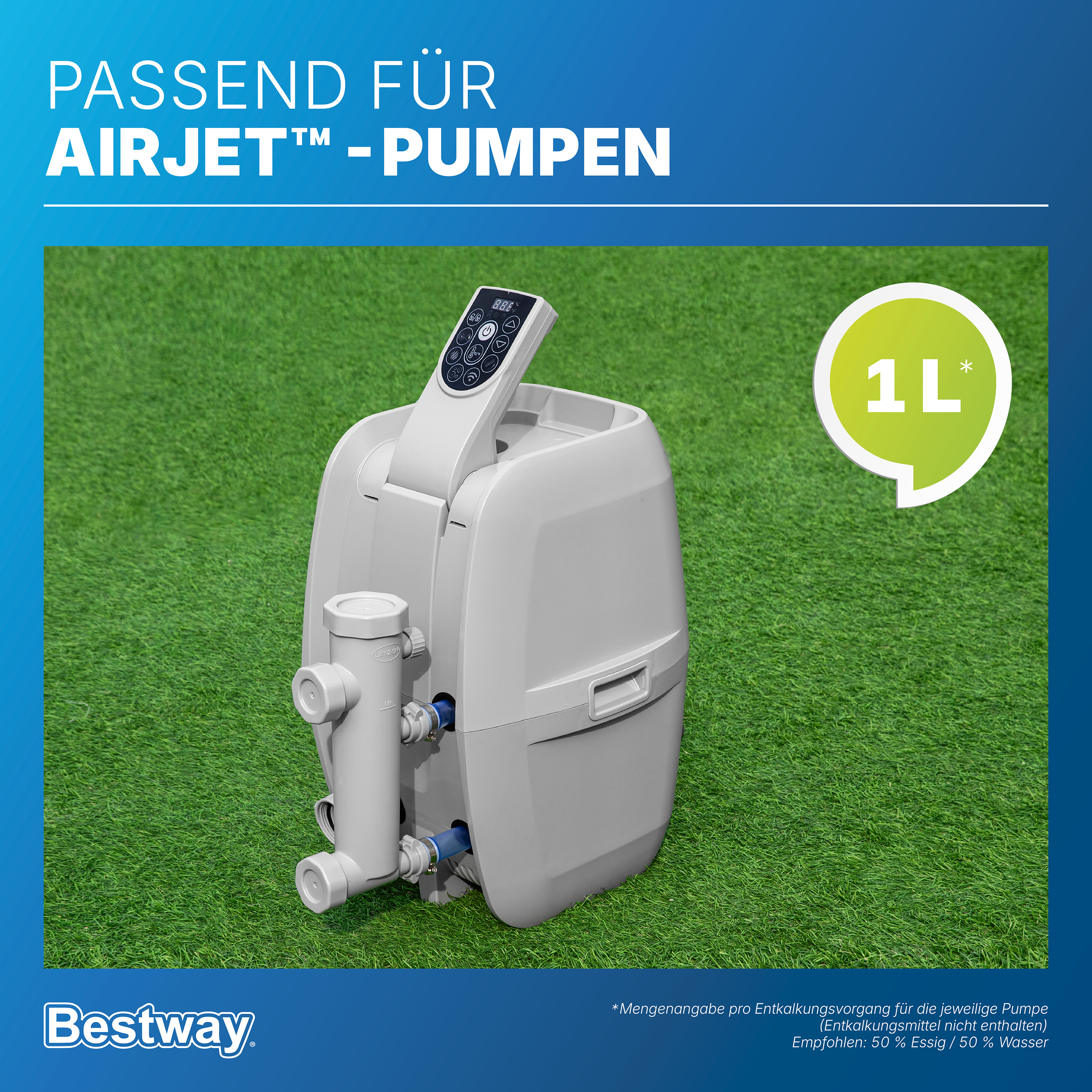 LAY-Z-SPA® Entkalker für alle LAY-Z-SPA® Pumpeneinheiten