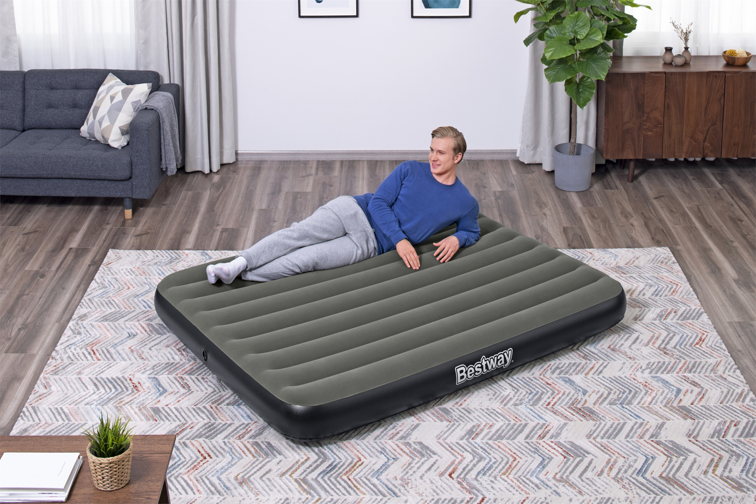TriTech™ Doppelluftbett 203 x 152 x 25 cm