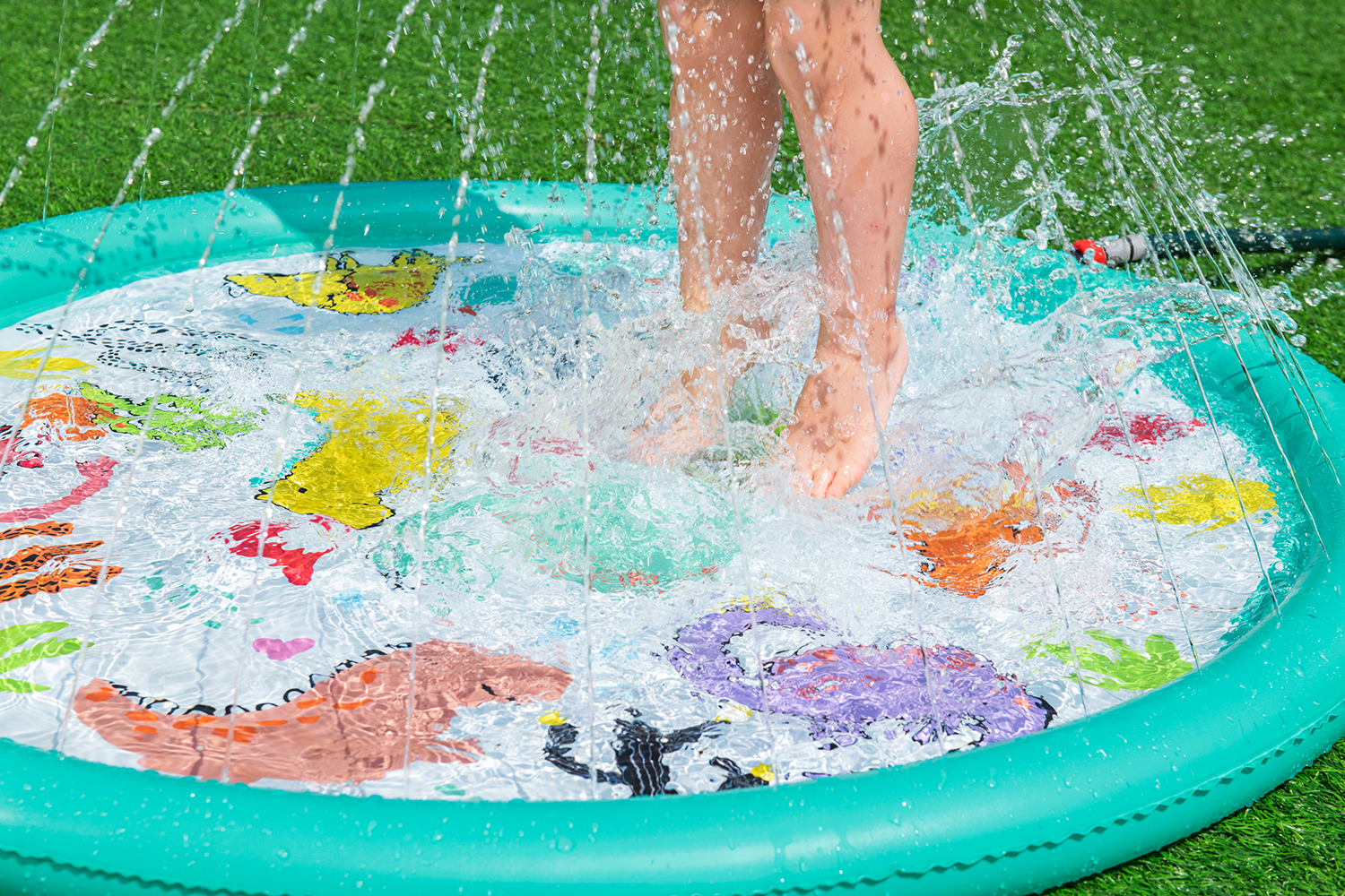 Wassermatte Wüstendino Ø 122 cm Wassermatte Wüstendino Ø 122 cm