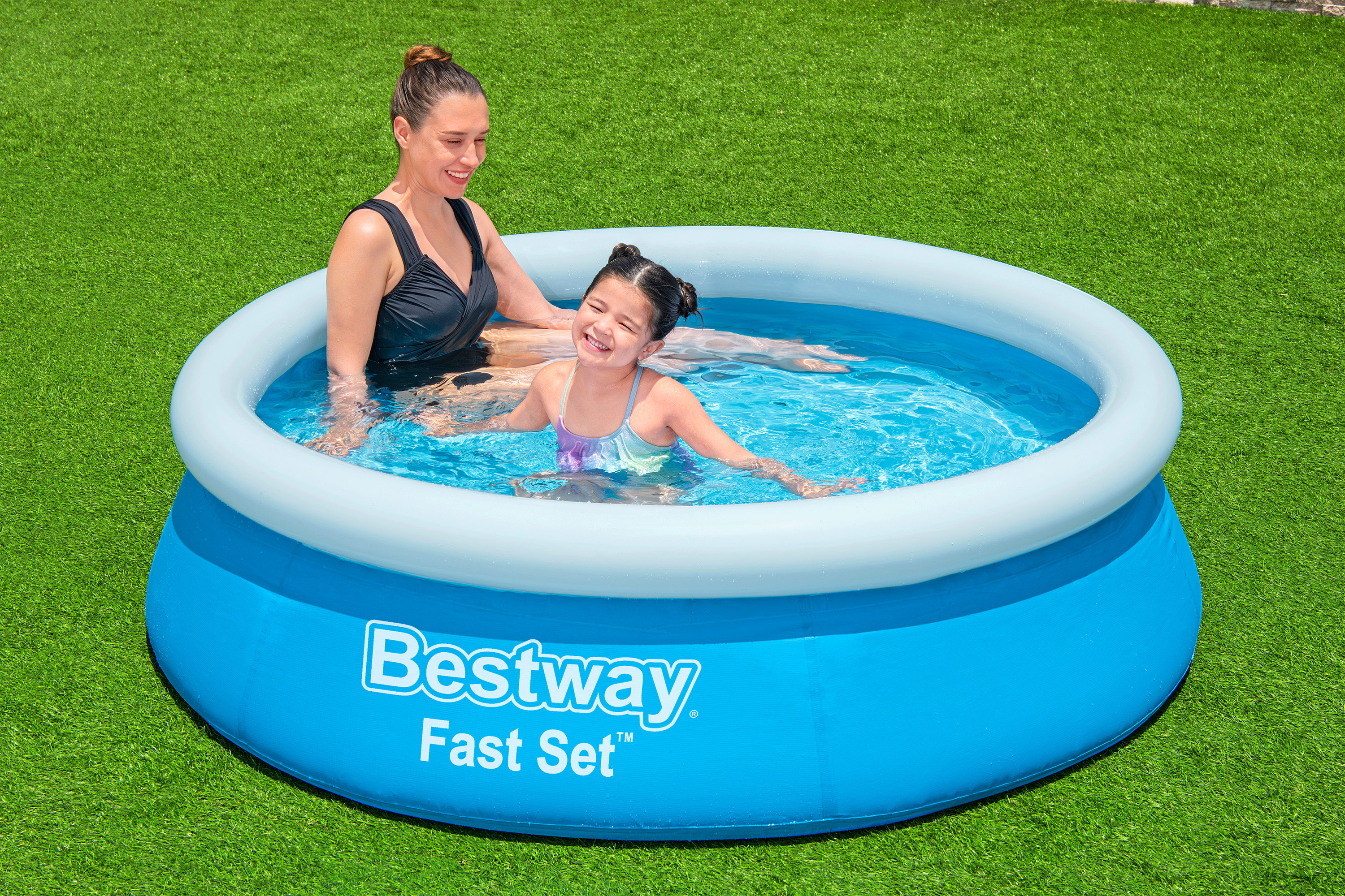 Fast Set™ Aufstellpool ohne Pumpe Ø 183 x 51 cm, blau, rund