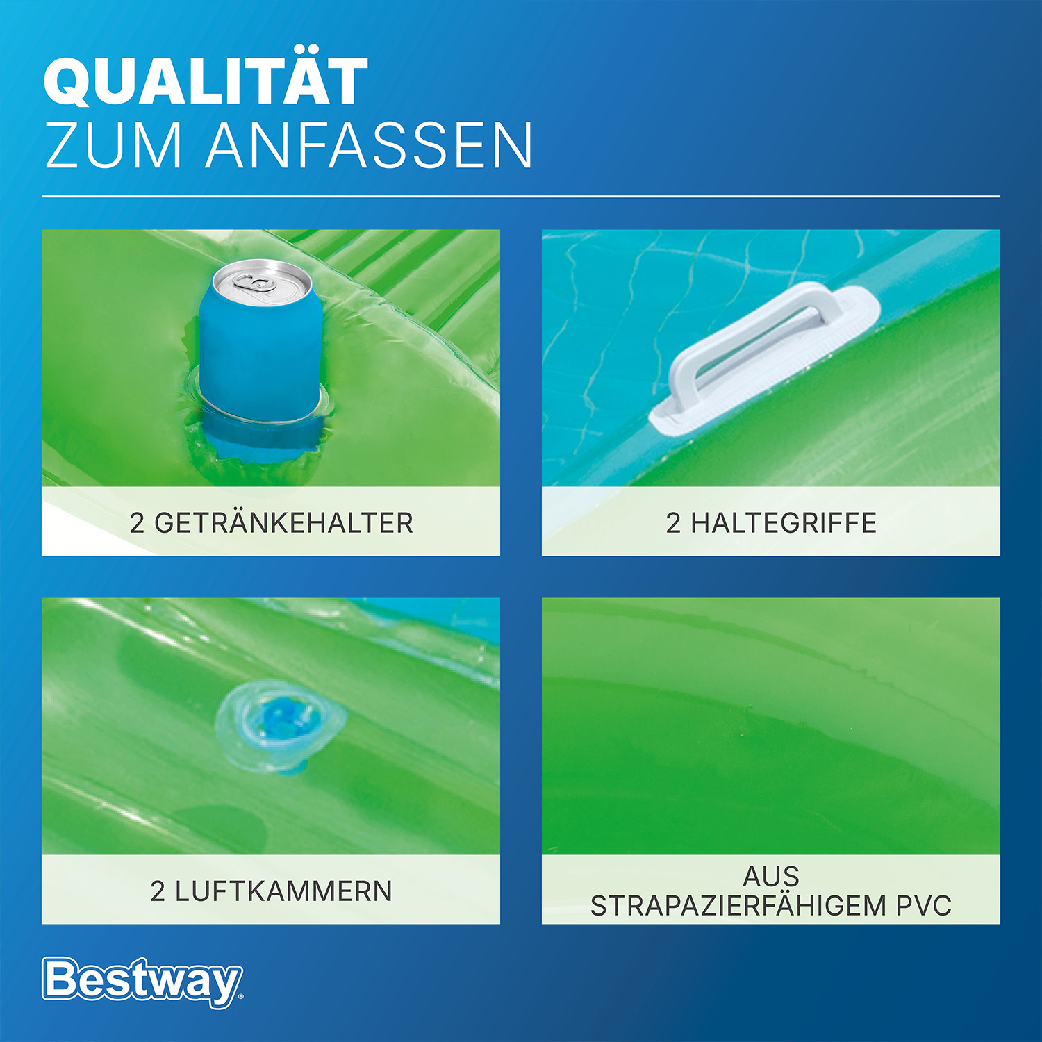 Bestway® 60" x 39"/1.52m x 99cm Lazy Lounge Sit 'N Ease Chair