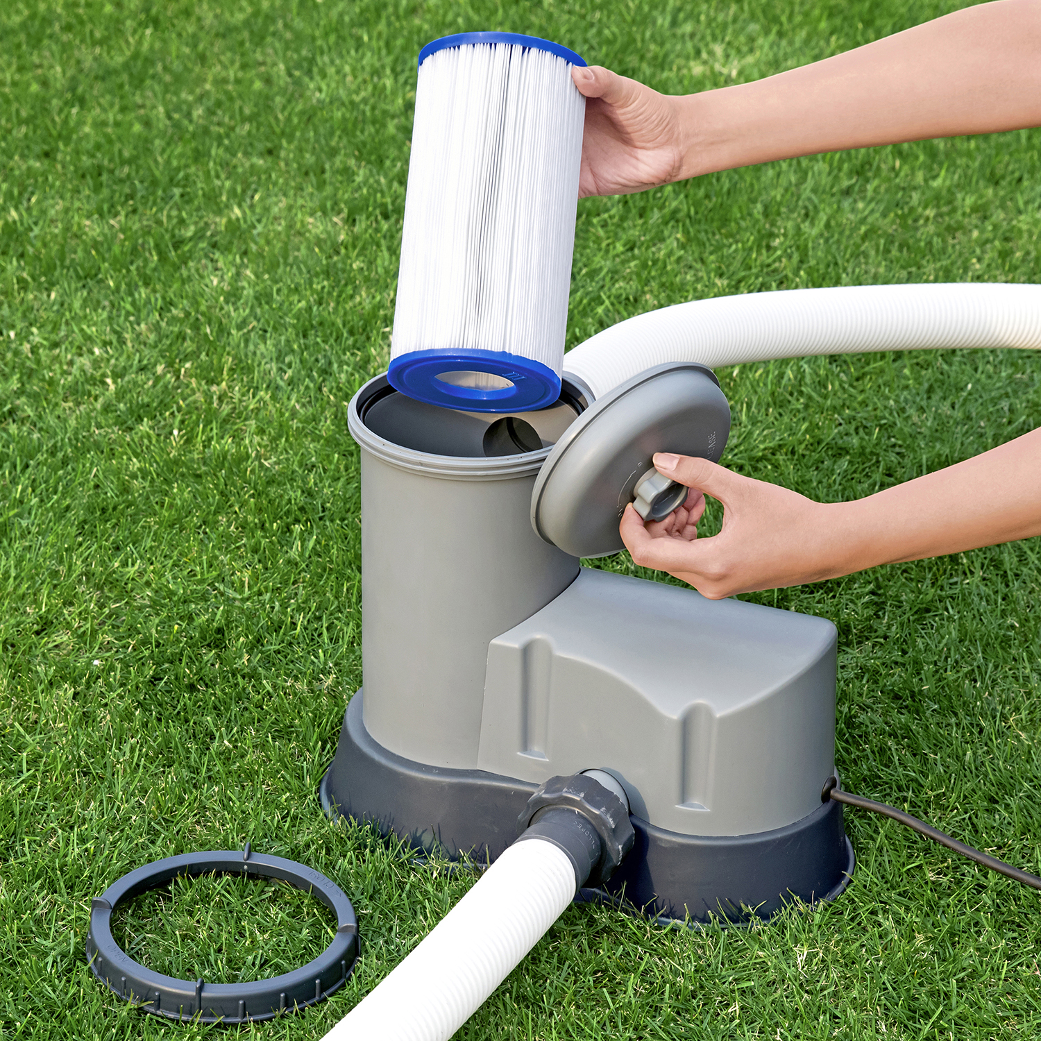 Flowclear™ Filterkartusche Gr. III, 10,6 x 20,3 cm Flowclear™ Filterkartusche Gr. III, 10,6 x 20,3 cm