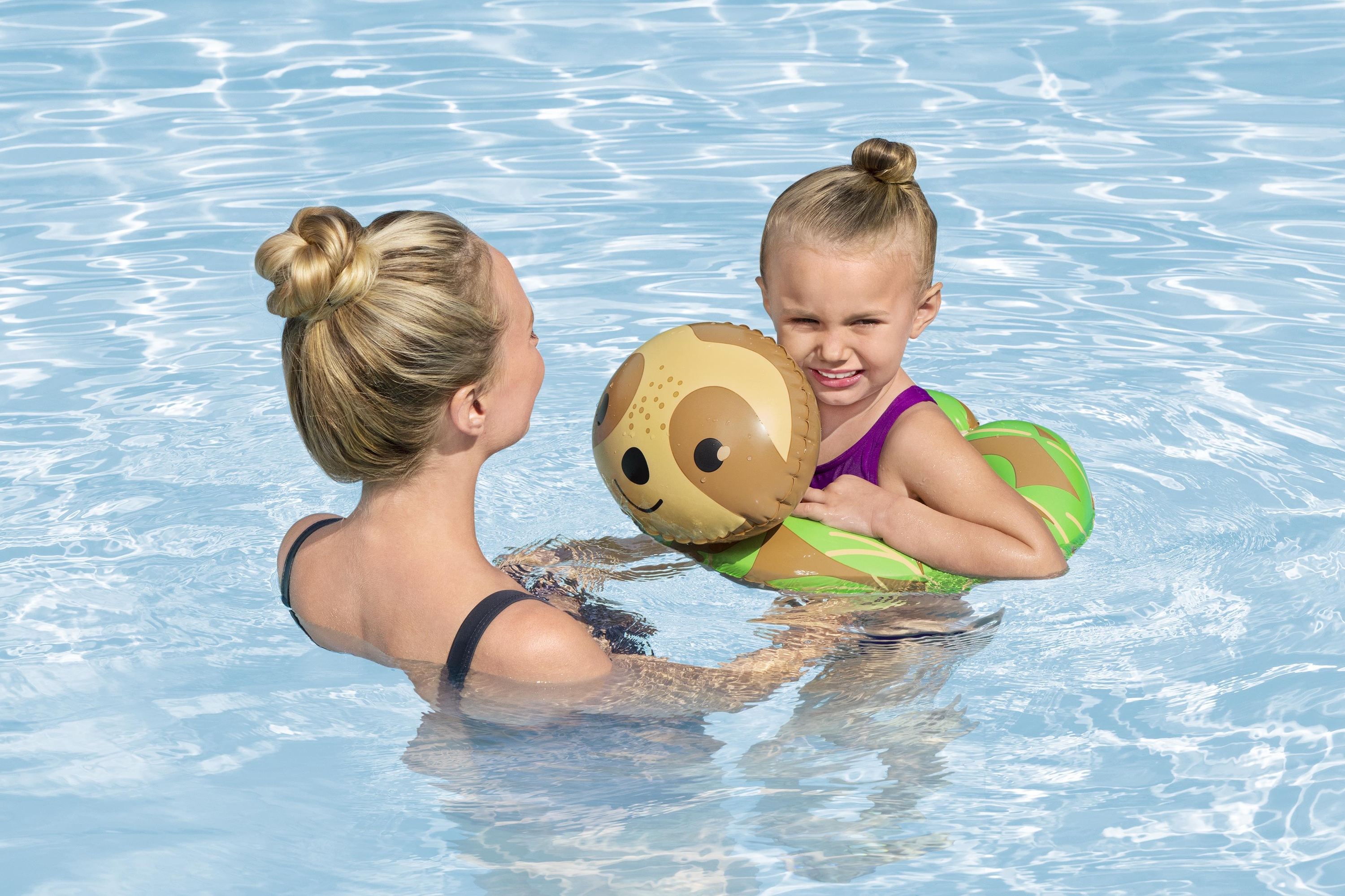 Offener Schwimmring Floating Friends™, 3-6 Jahre, Faultier
