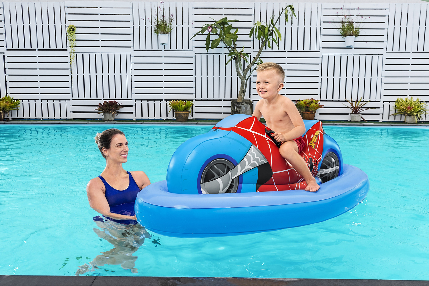 Spider-Man™ Poolschwimmer Motorrad 170 x 64 cm