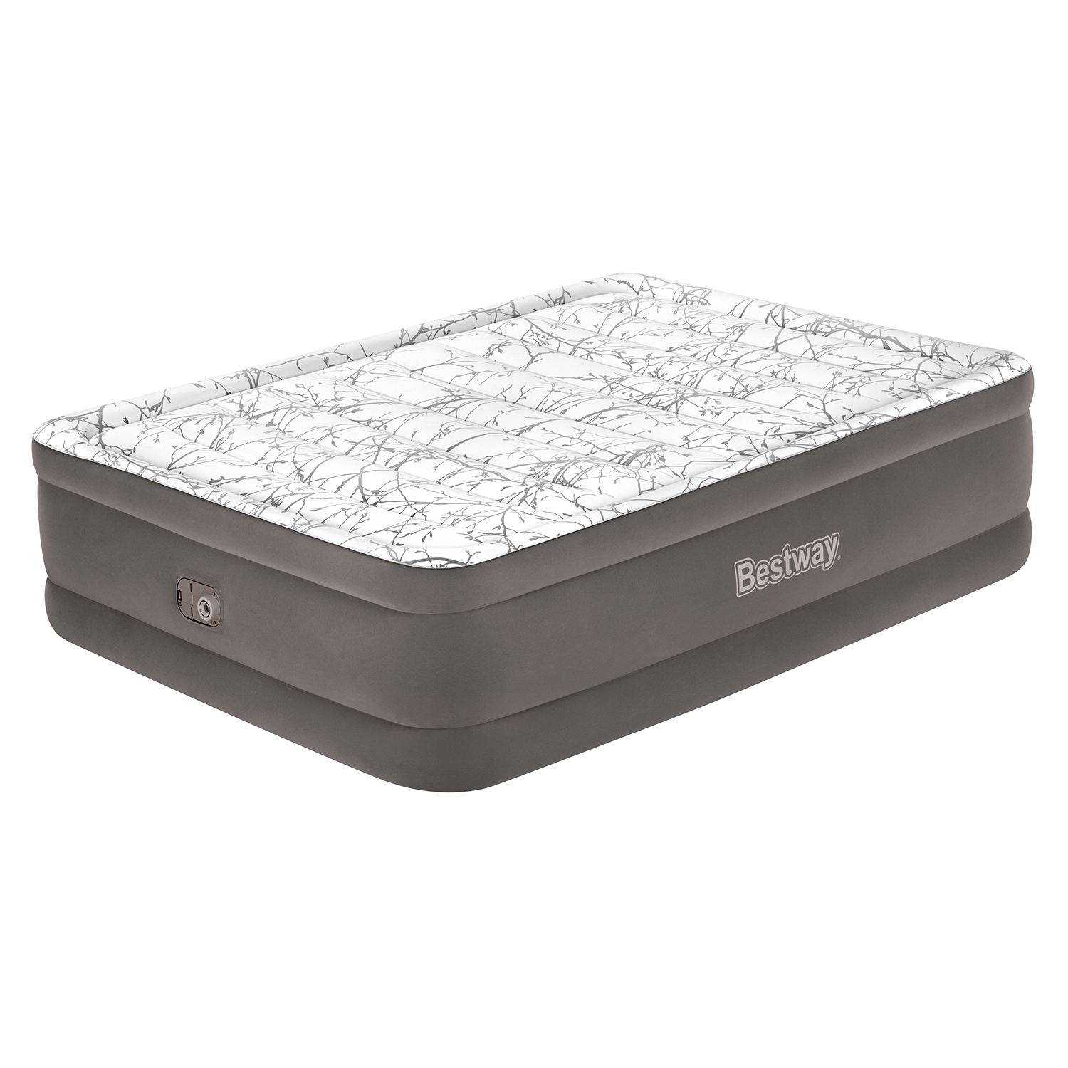 TriTech® Doppelluftbett Fashion Flock™ mit integrierter Elektropumpe 203 x 152 x 56 cm