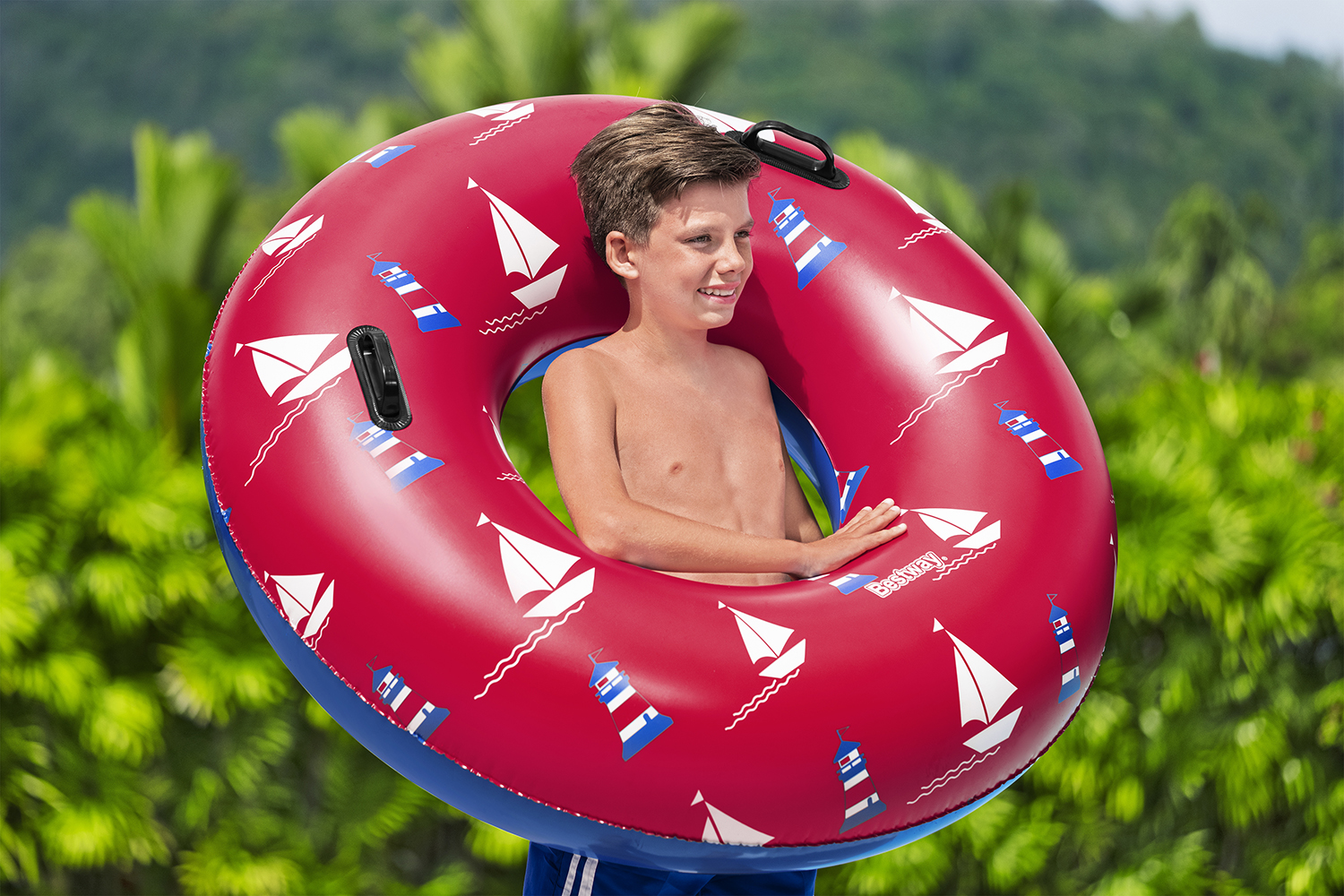 Schwimmring Nautical  Ø 119 cm, sortiert