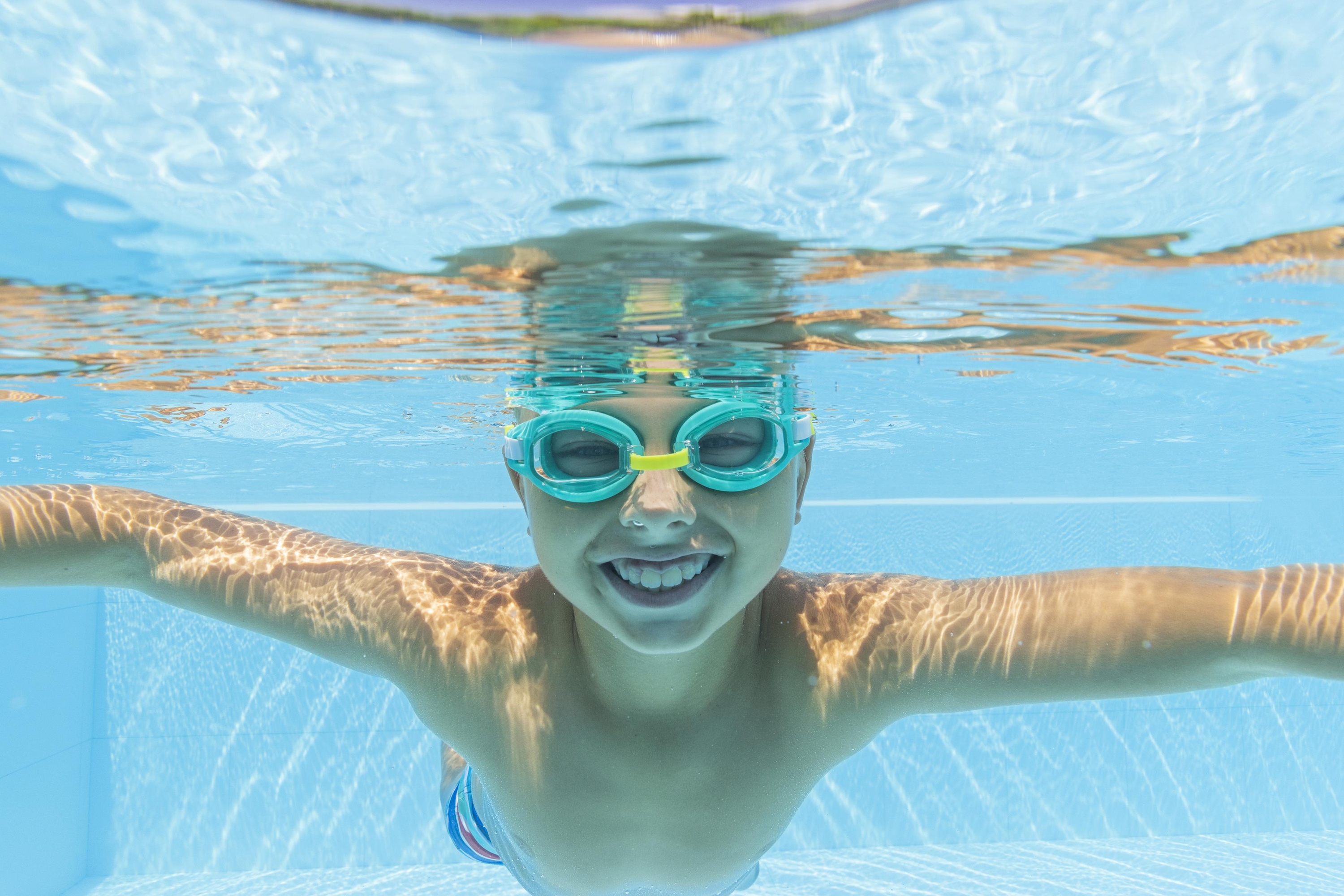 Aqua Burst Essential™ Schwimmbrille ab 7 Jahren, Türkis