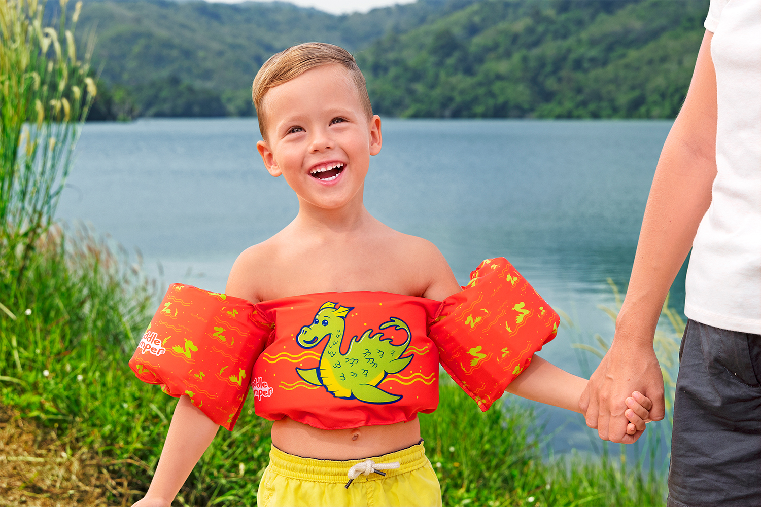 Puddle Jumper® Schwimmflügelweste Kleiner Drache 2-6 Jahre