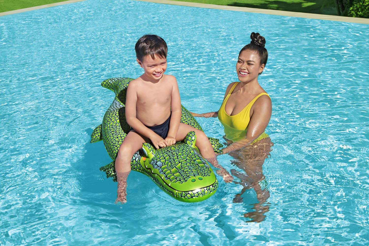 Schwimmtier Buddy Crocodile™ 152 x 71 cm