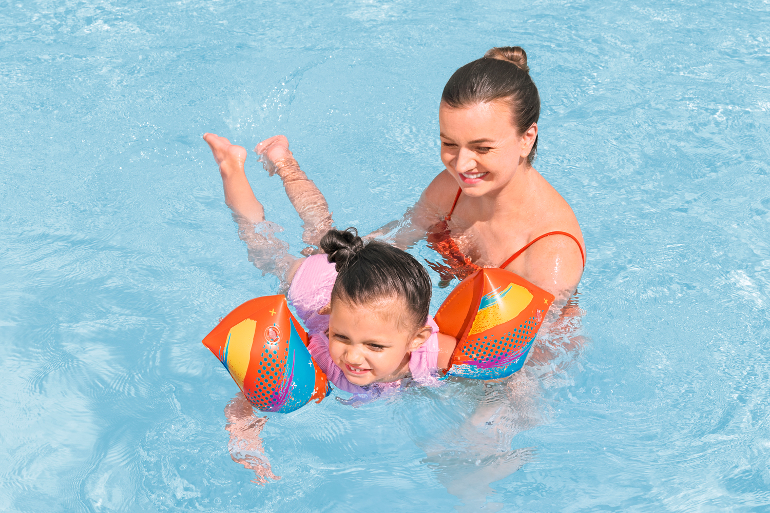 Schwimmflügel Stufe C Colorify™, 3-6 Jahre