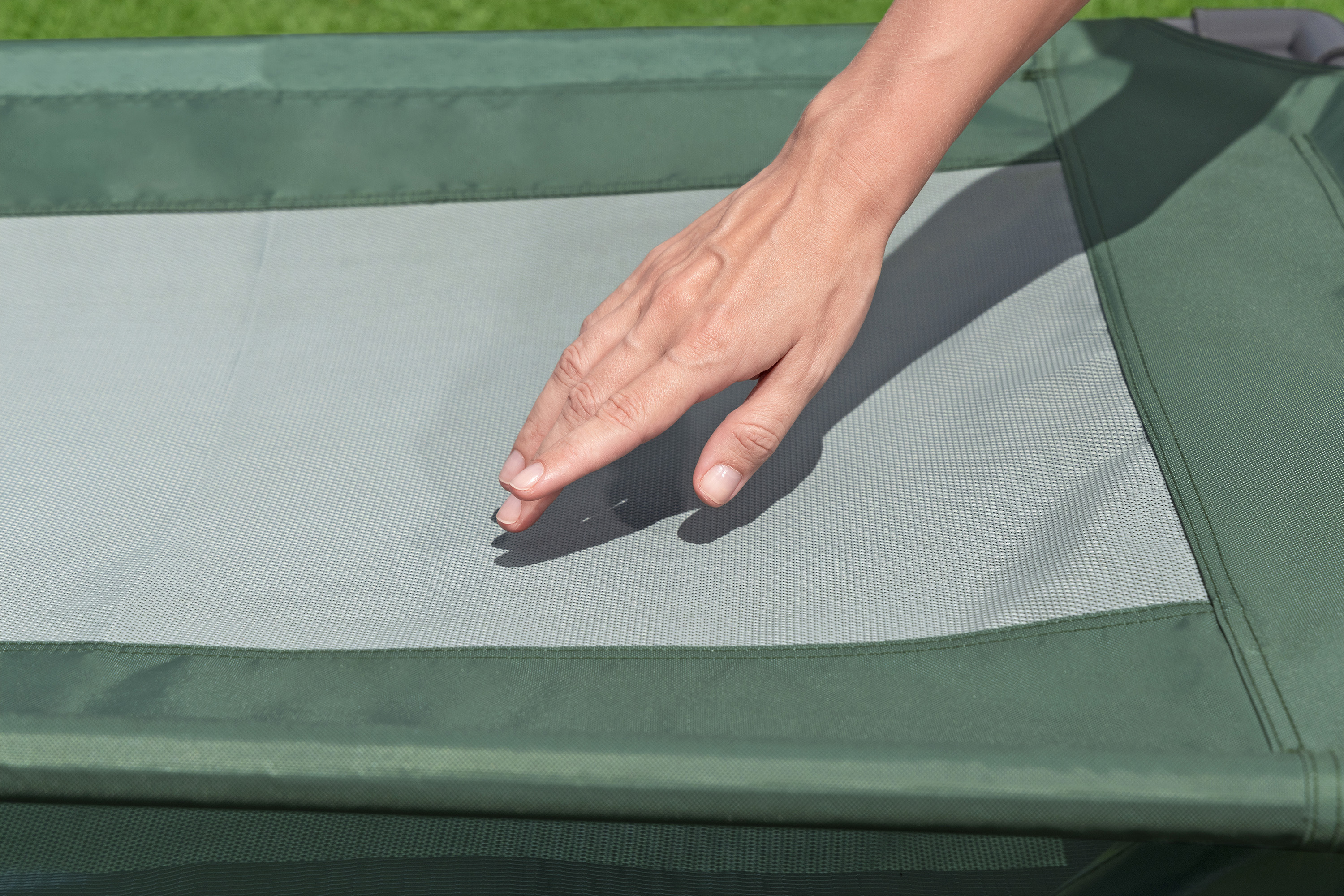 My First Frame Pool Pfote für Haustiere mit 2 in 1 Design 102 x 74 x 20 cm, eckig