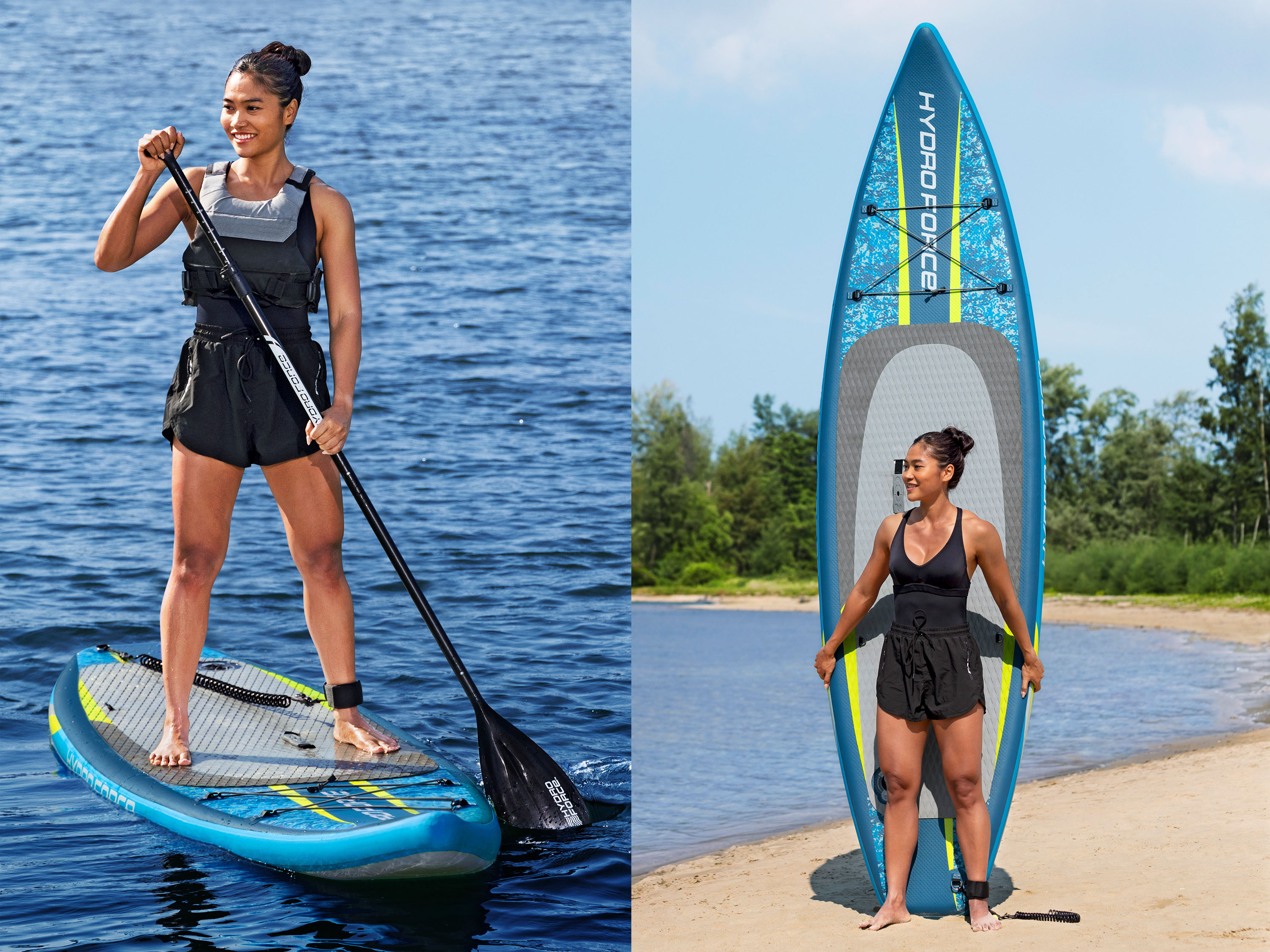 Hydro Force® SUP Touring Board-Set Aqua Glider™ 320 x 79 x 12 cm
