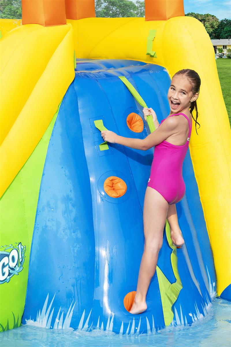 H2OGO!™ 14'3" x 9'5" x 8'9"/4.35m x 2.86m x 2.67m Mount Splashmore Mega WaterPark