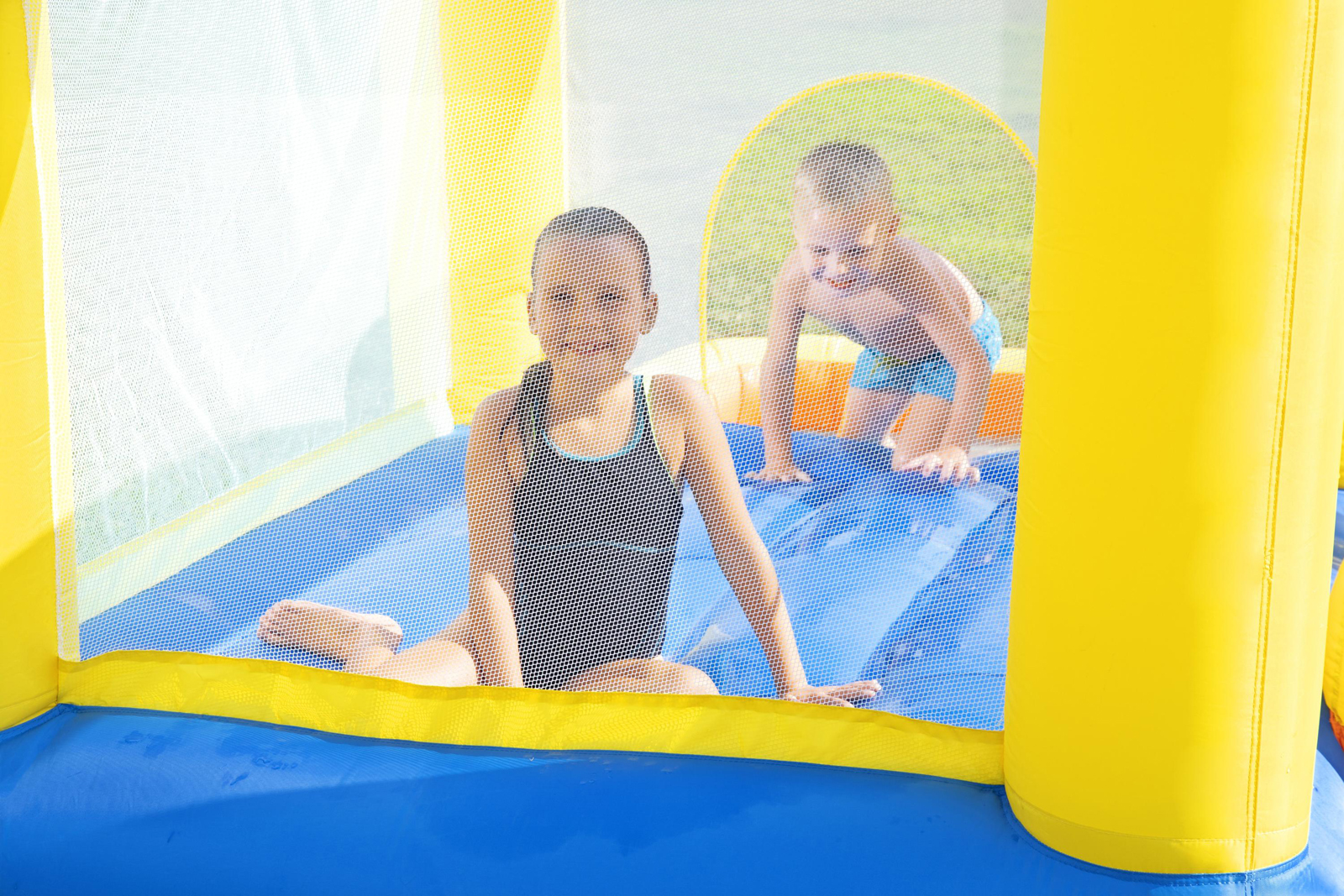 H2OGO!® Mega-Wasserpark mit Dauergebläse Beach Bounce 365 x 340 x 152 cm