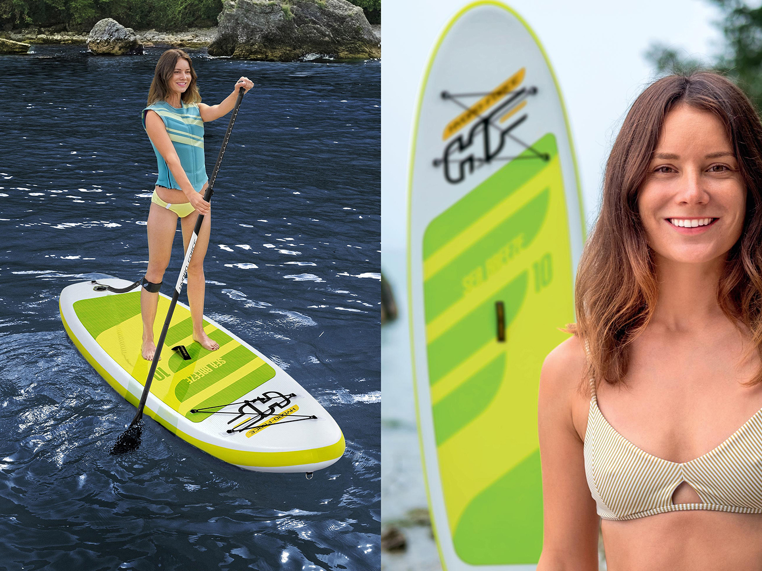 Hydro-Force™ SUP Allround Board Set Sea Breeze 305 x 84 x 12 cm Hydro-Force™ SUP Allround Board Set Sea Breeze 305 x 84 x 12 cm
