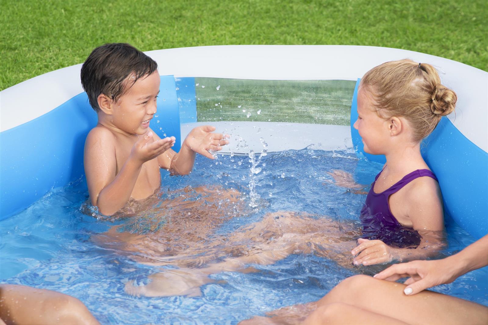 Splash View™ Family Pool mit Seitenfenster 270 x 198 x 51 cm