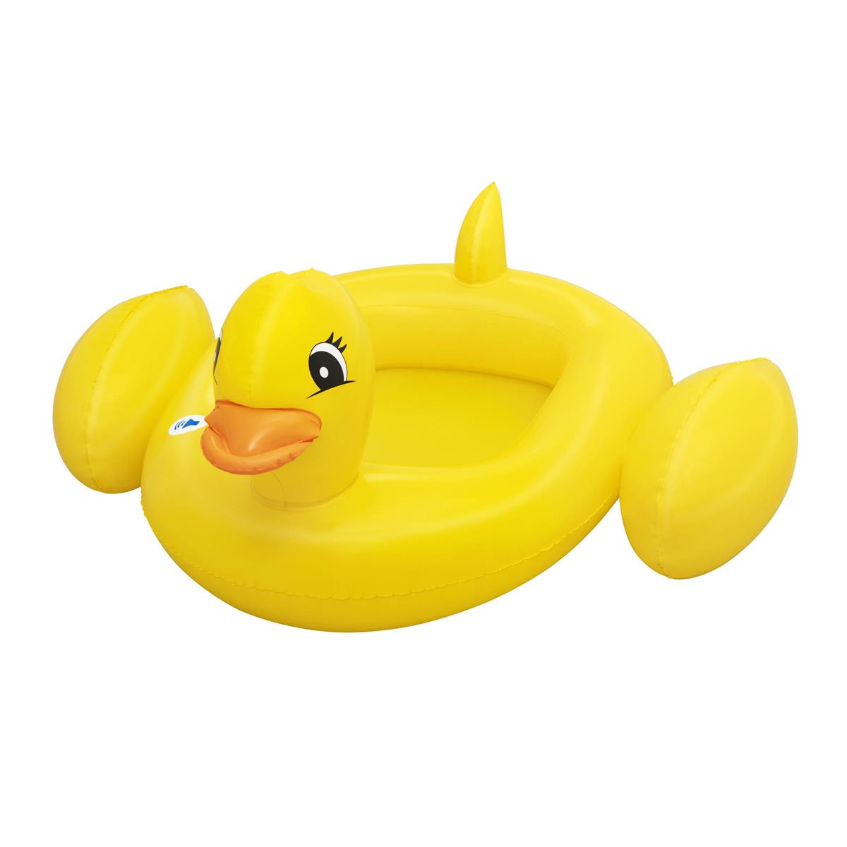 Funspeakers™ Kinder Schlauchboot Ente mit integriertem Lautsprecher 102 x 99 cm